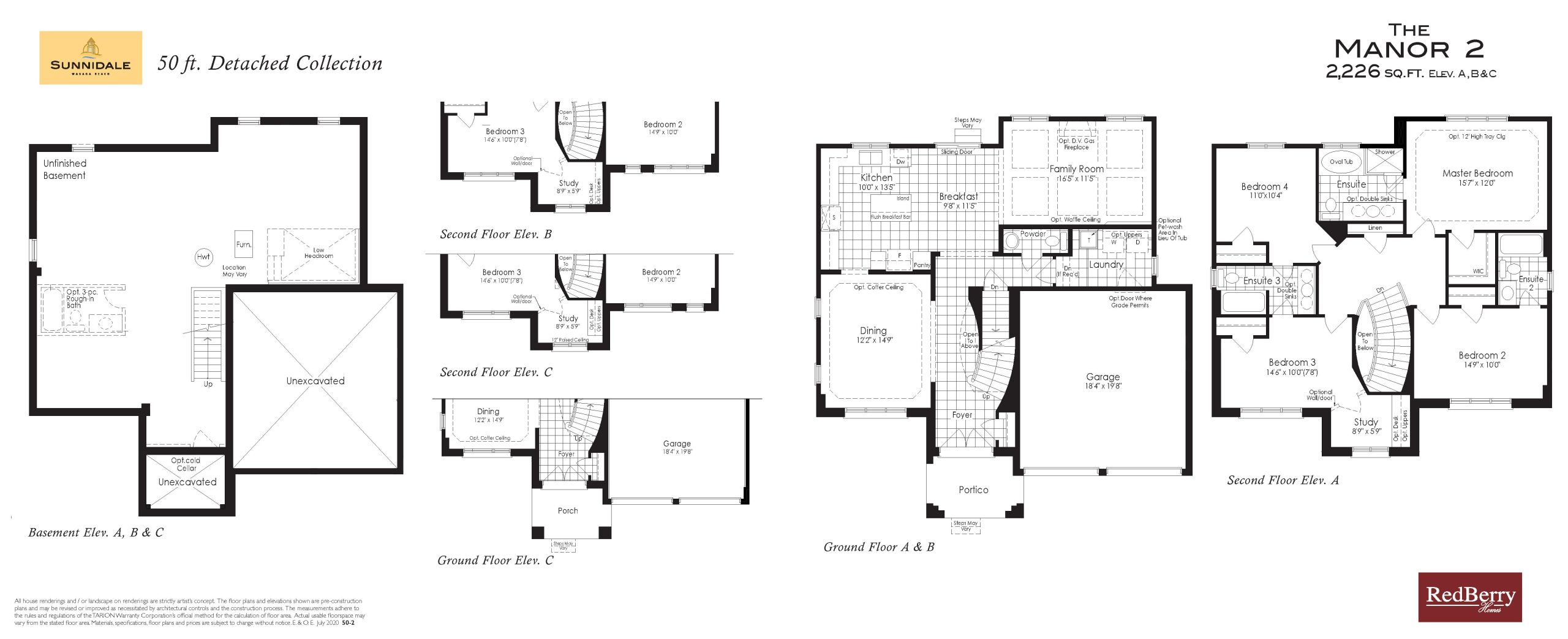 The Manor 2 floor plan
