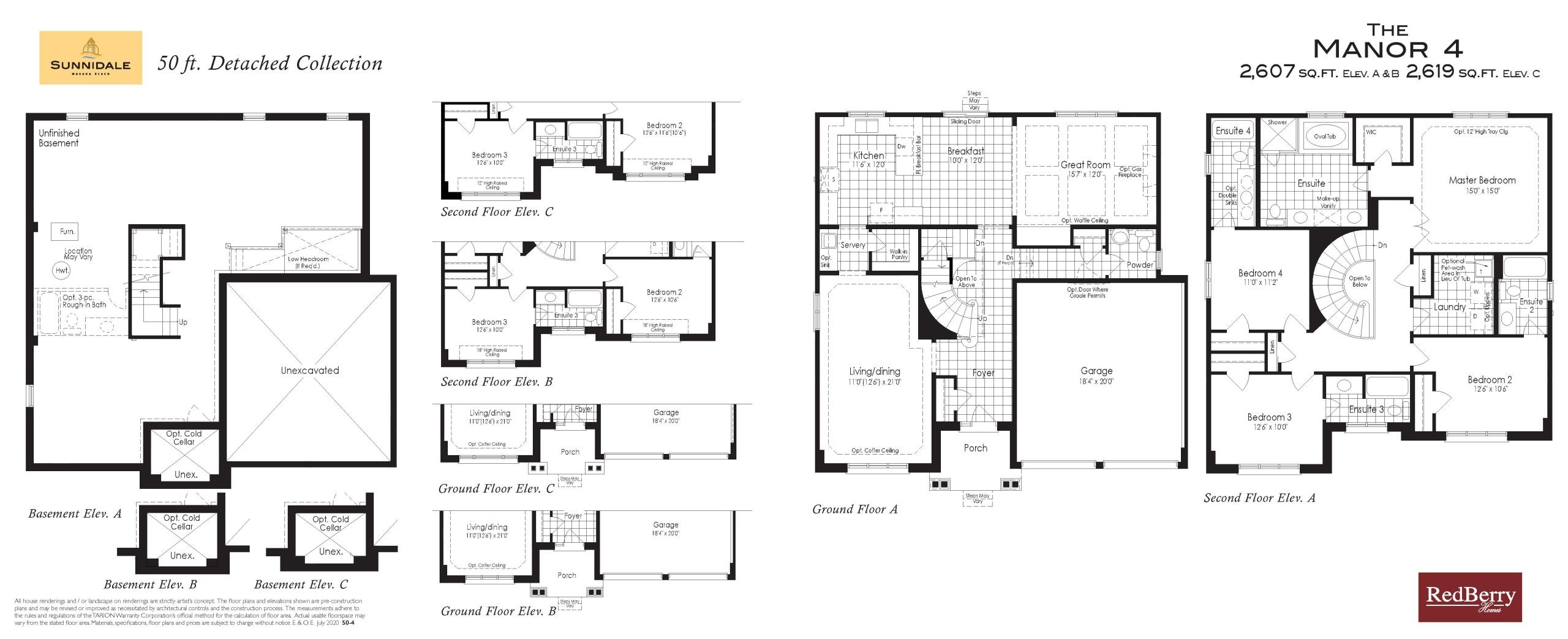 The Manor 4 floor plan