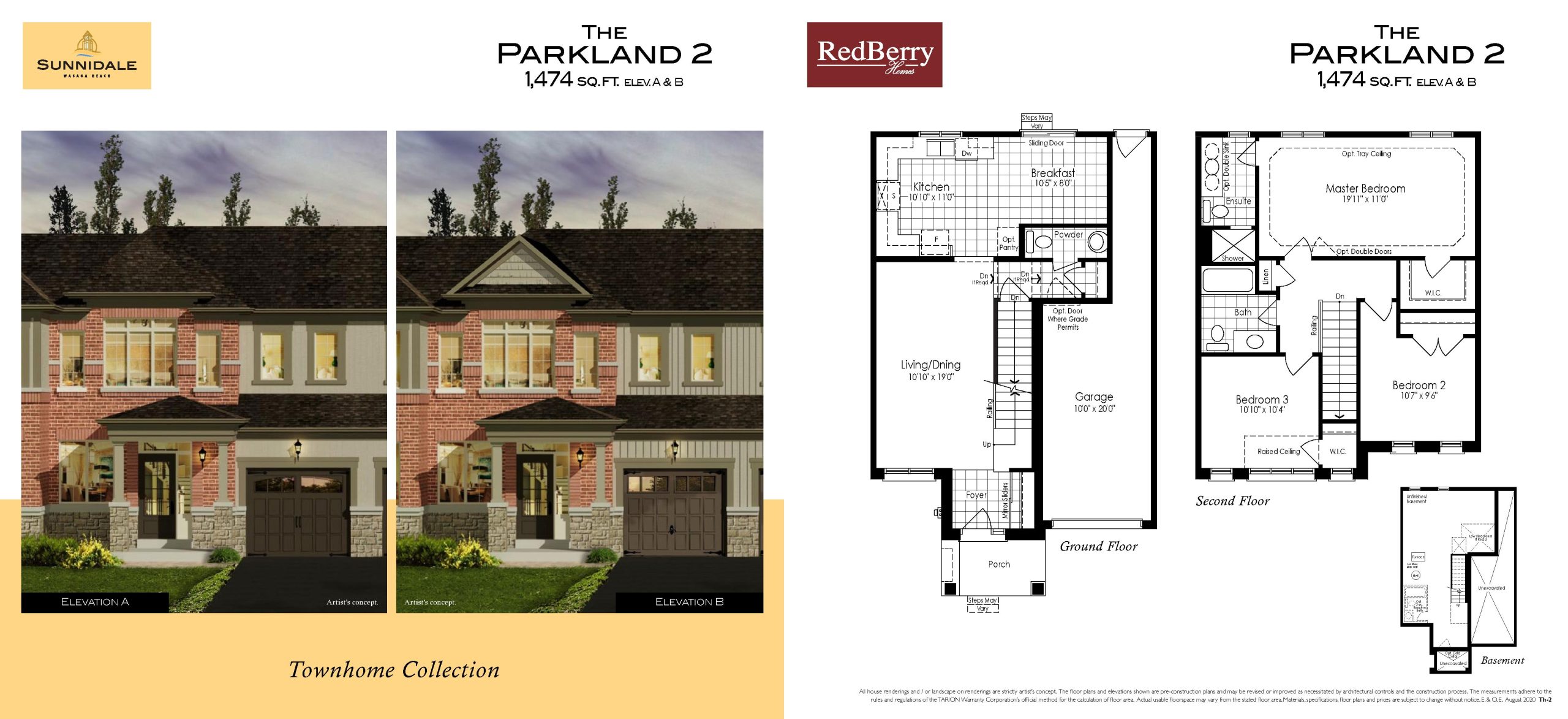 The Parkland 2 floor plan