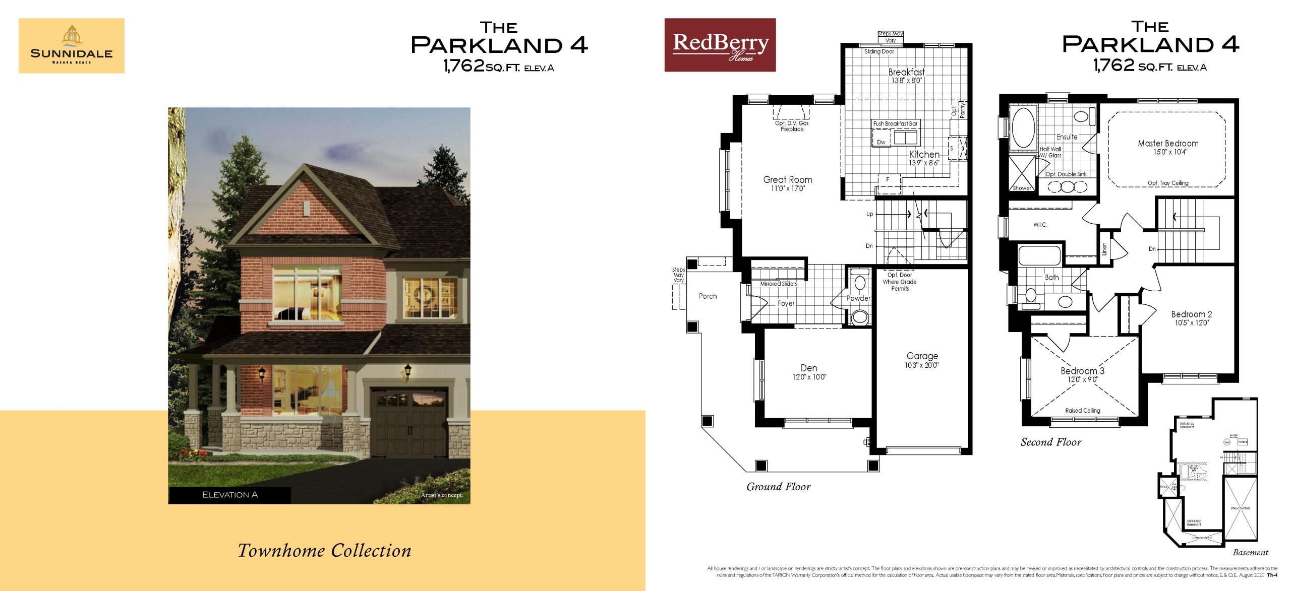The Parkland 4 floor plan