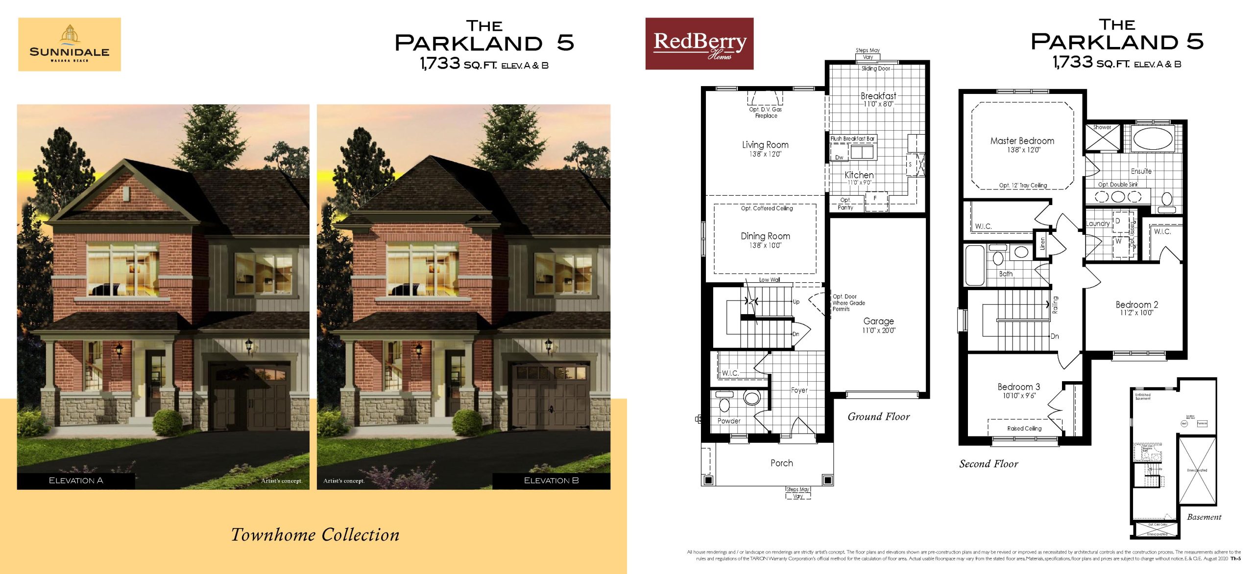 The Parkland 5 floor plan