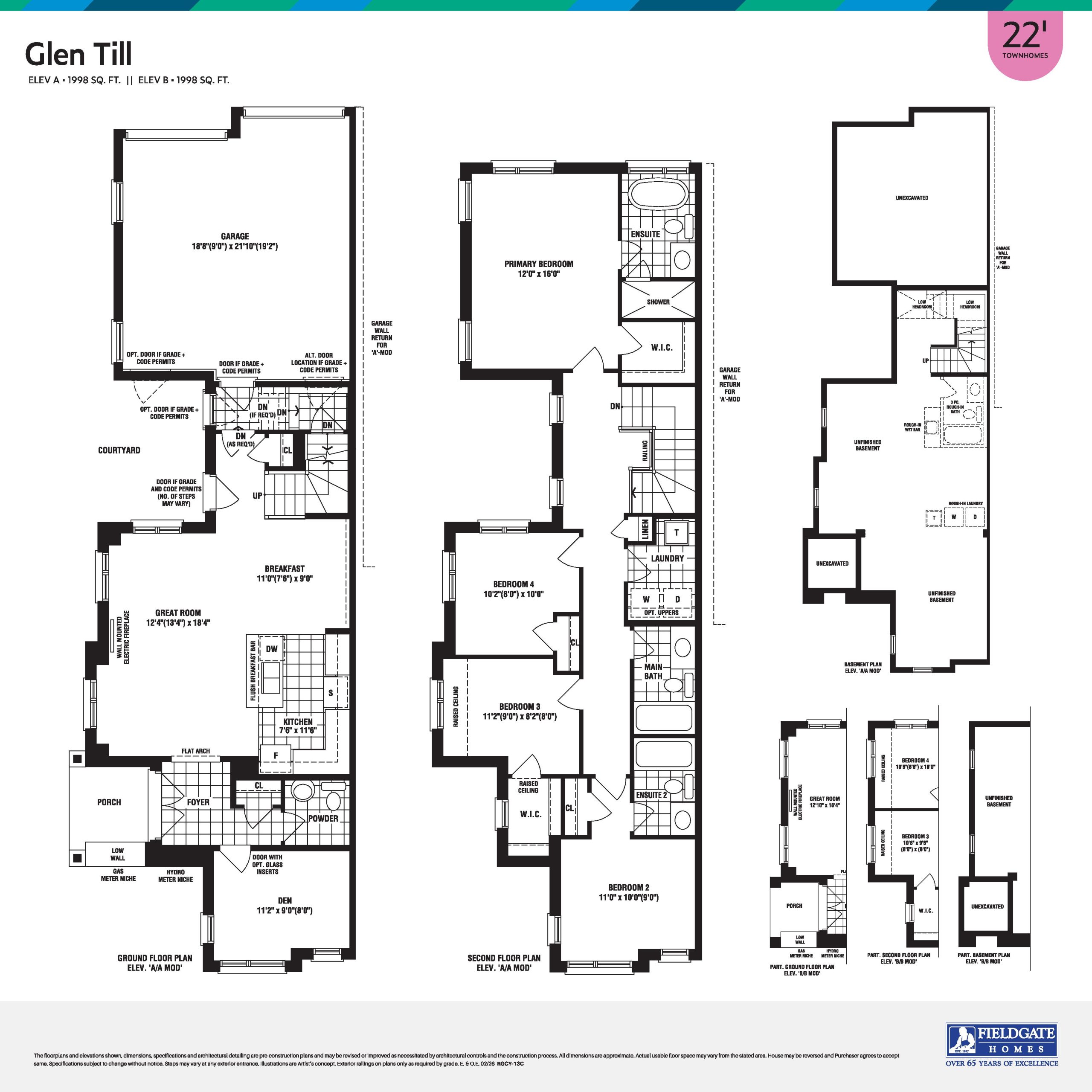 Glen Till floor plan