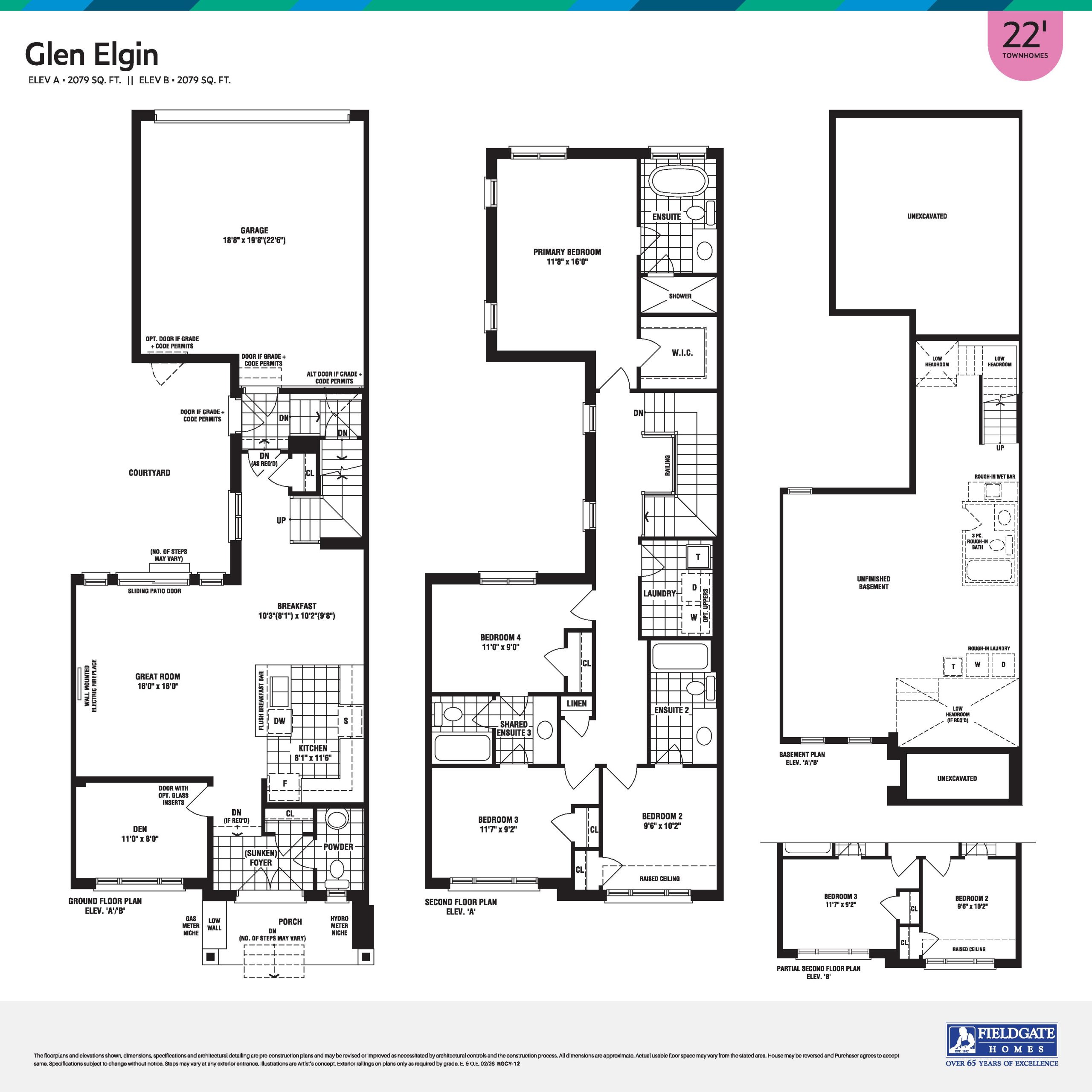Glen Elgin floor plan
