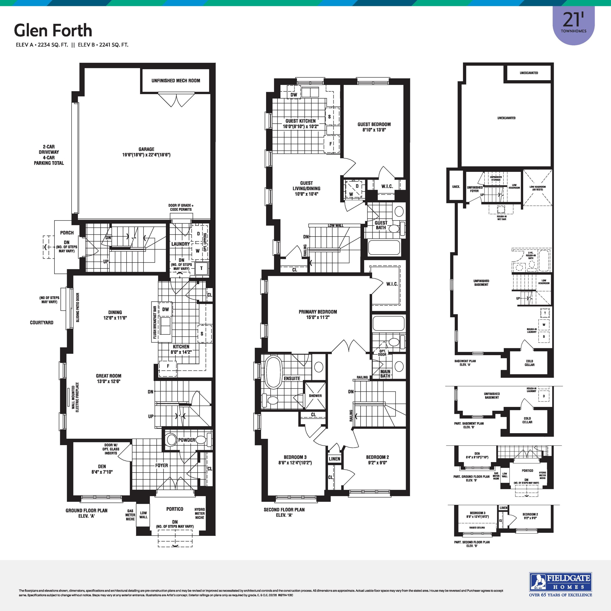 Glen Forth floor plan