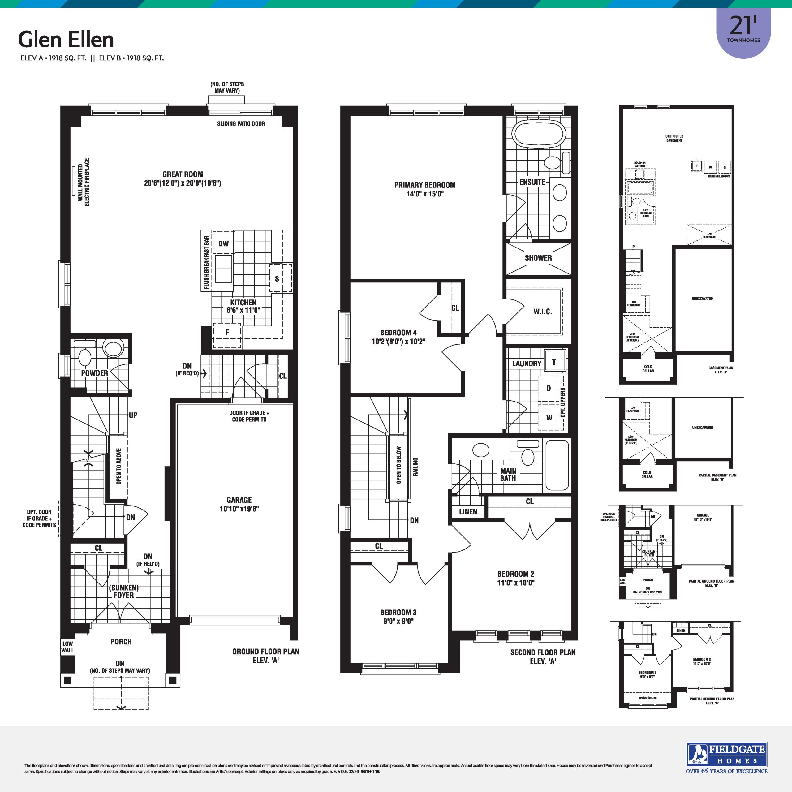 Glen Ellen floor plan
