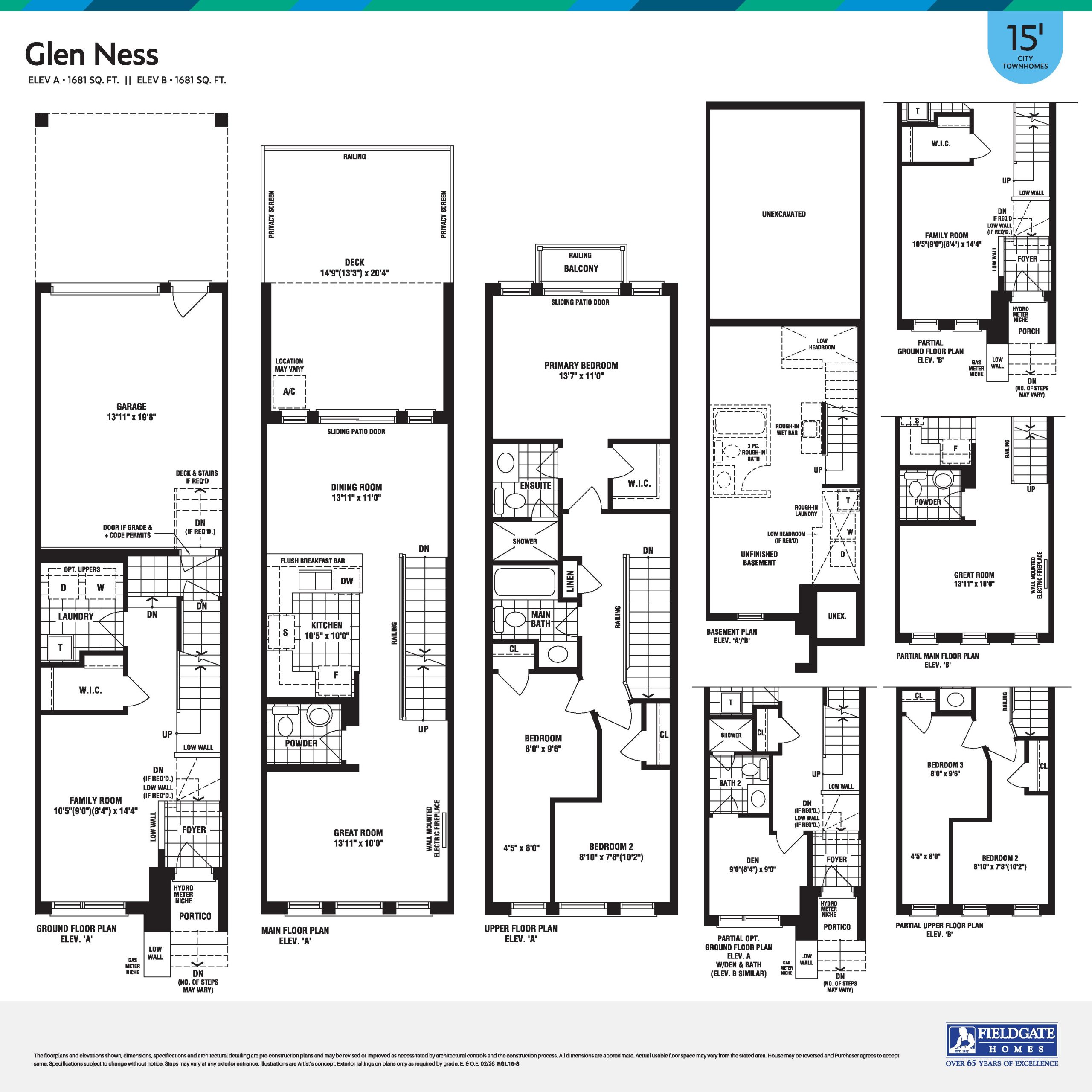 Glen Ness floor plan