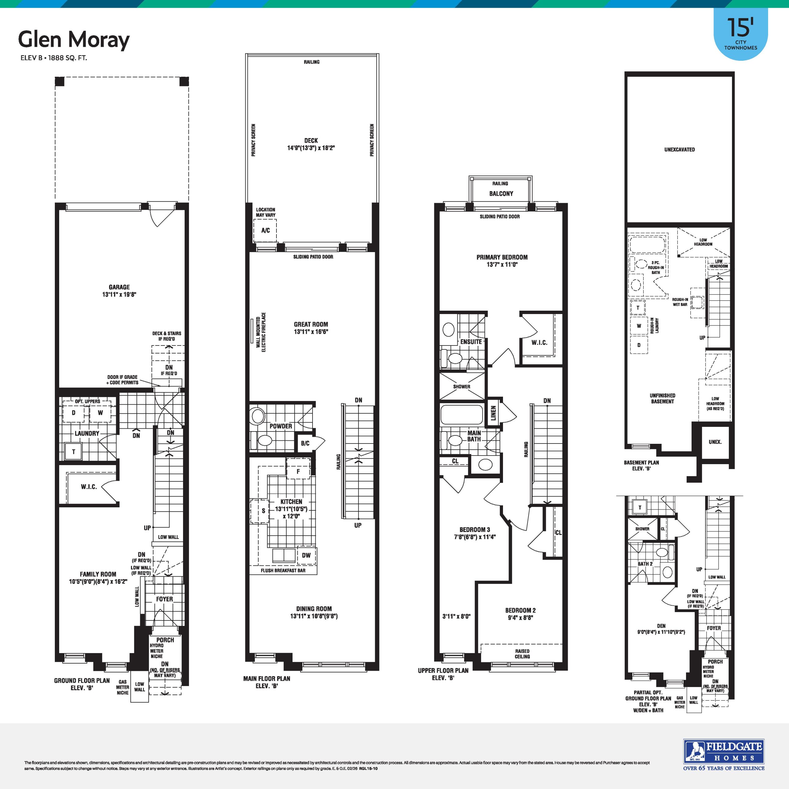 Glen Moray floor plan