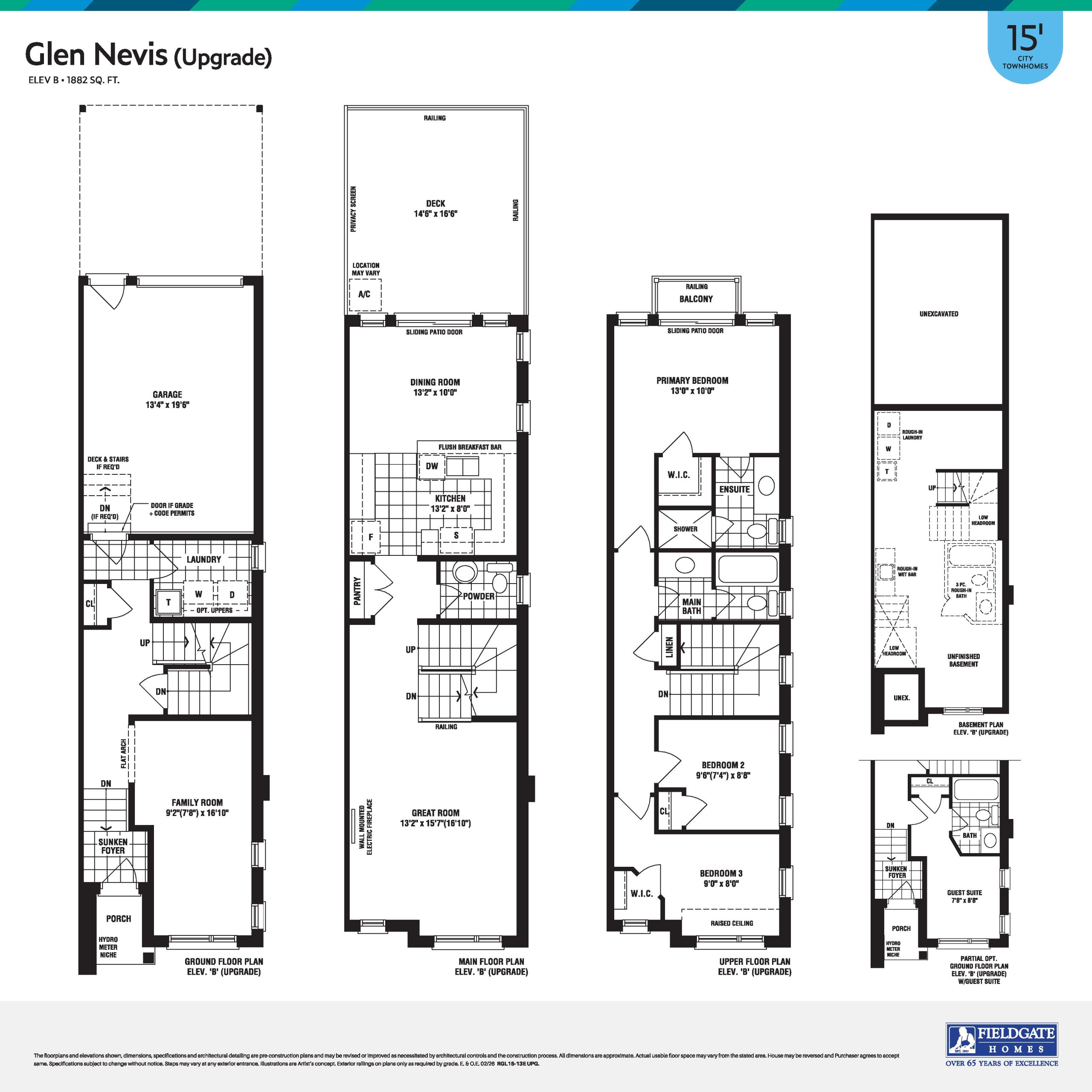 Glen Nevis (Upgrade) floor plan