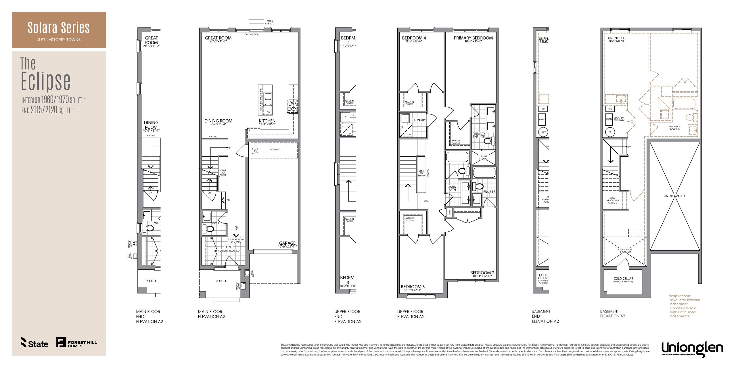 The Eclipse floor plan