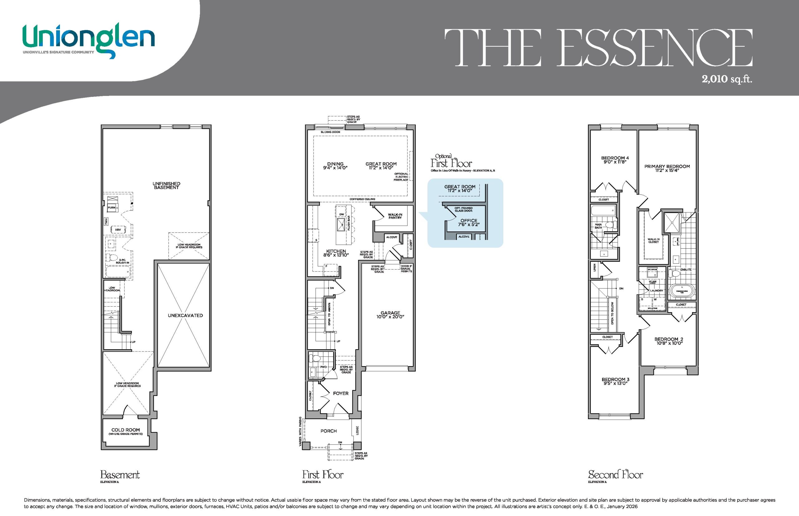 The Essence (The Purist Collection) floor plan