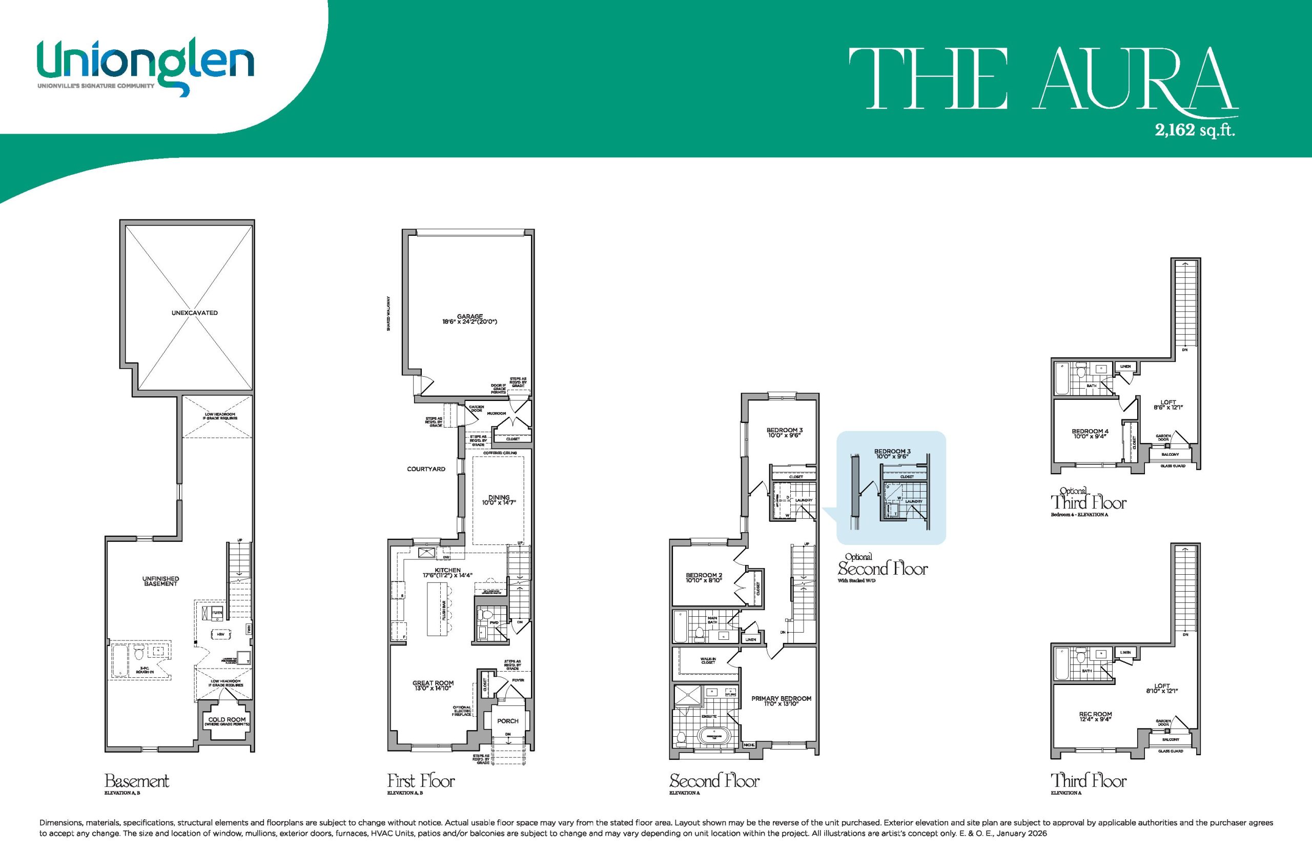 The Aura floor plan