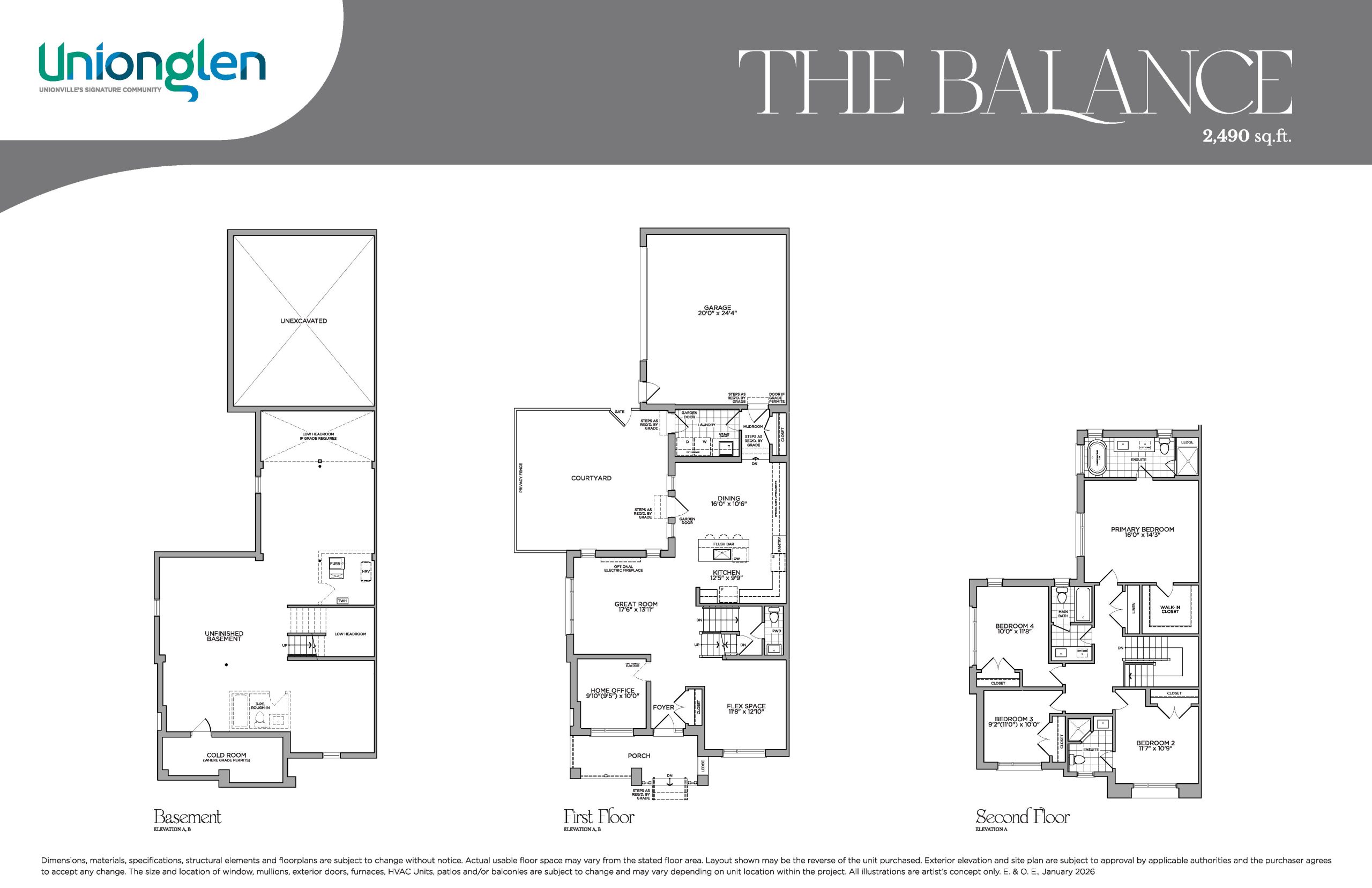 The Balance (The Purist Collection) floor plan