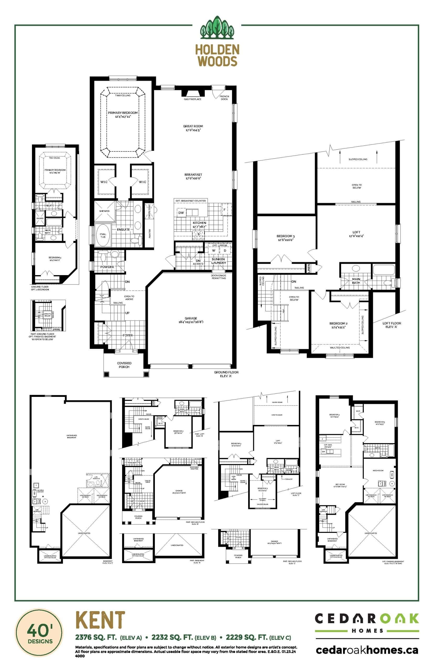 Kent floor plan