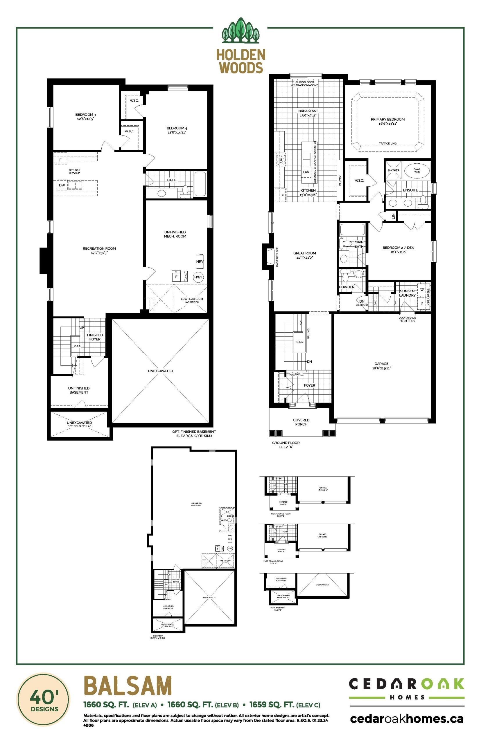 Balsam floor plan