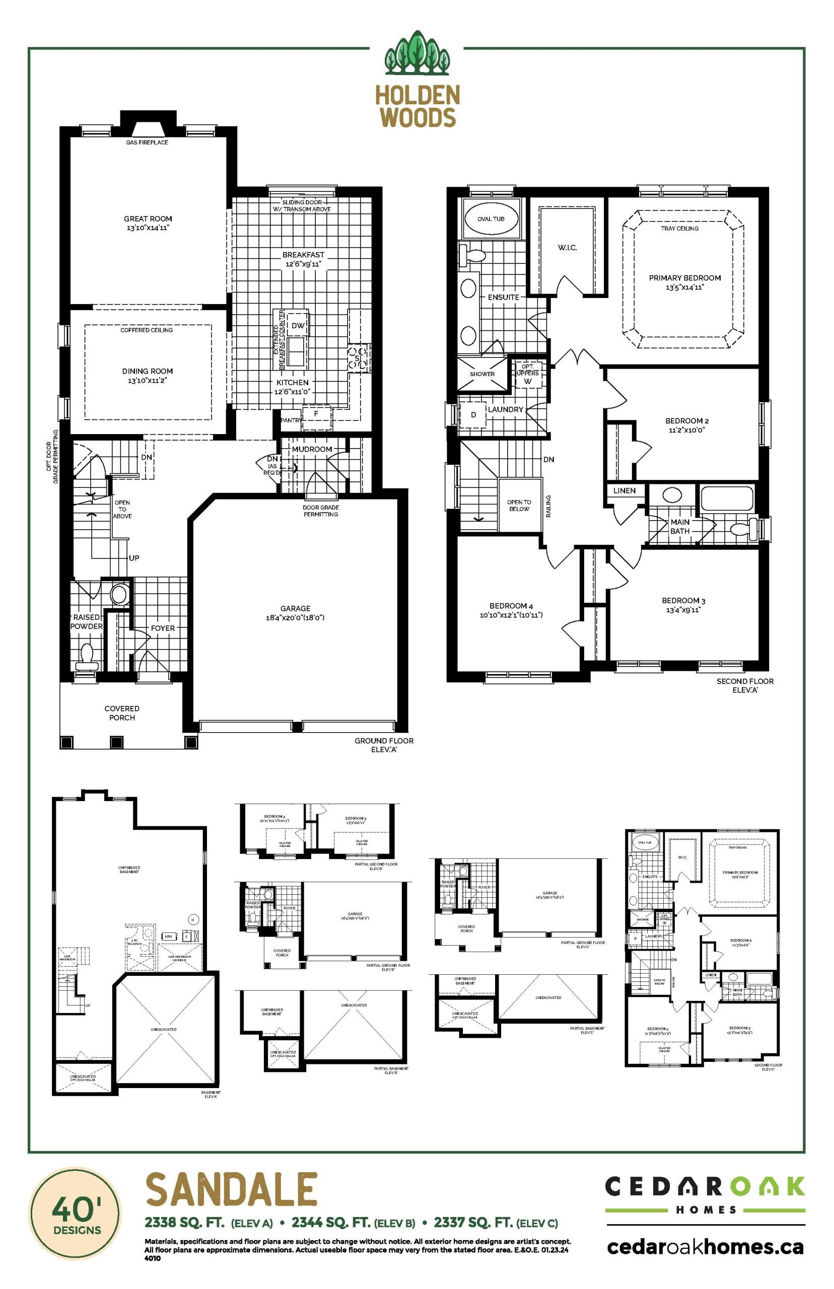 Sandale floor plan