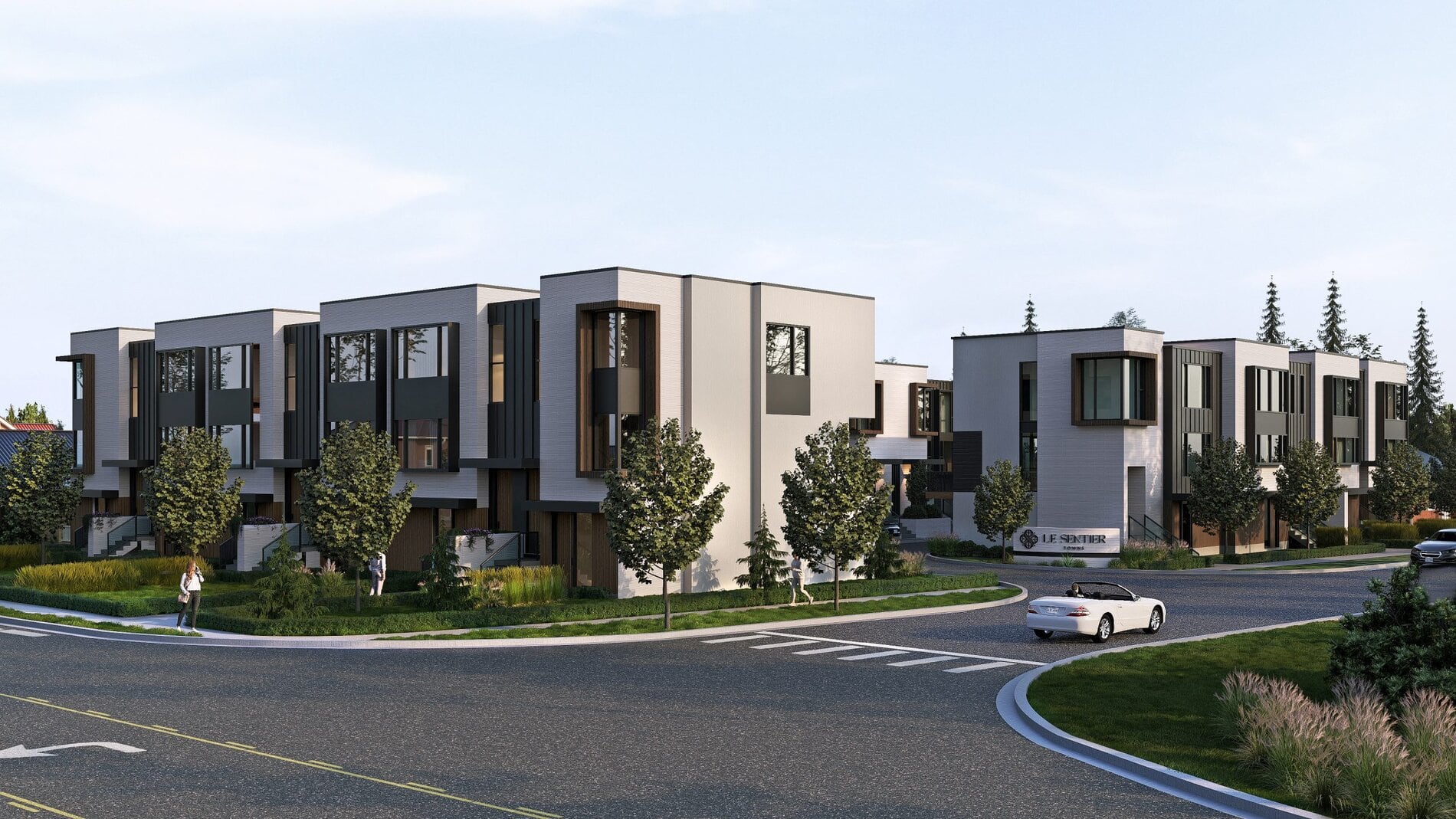 Le Sentier in Richmond Hill — rendering 3