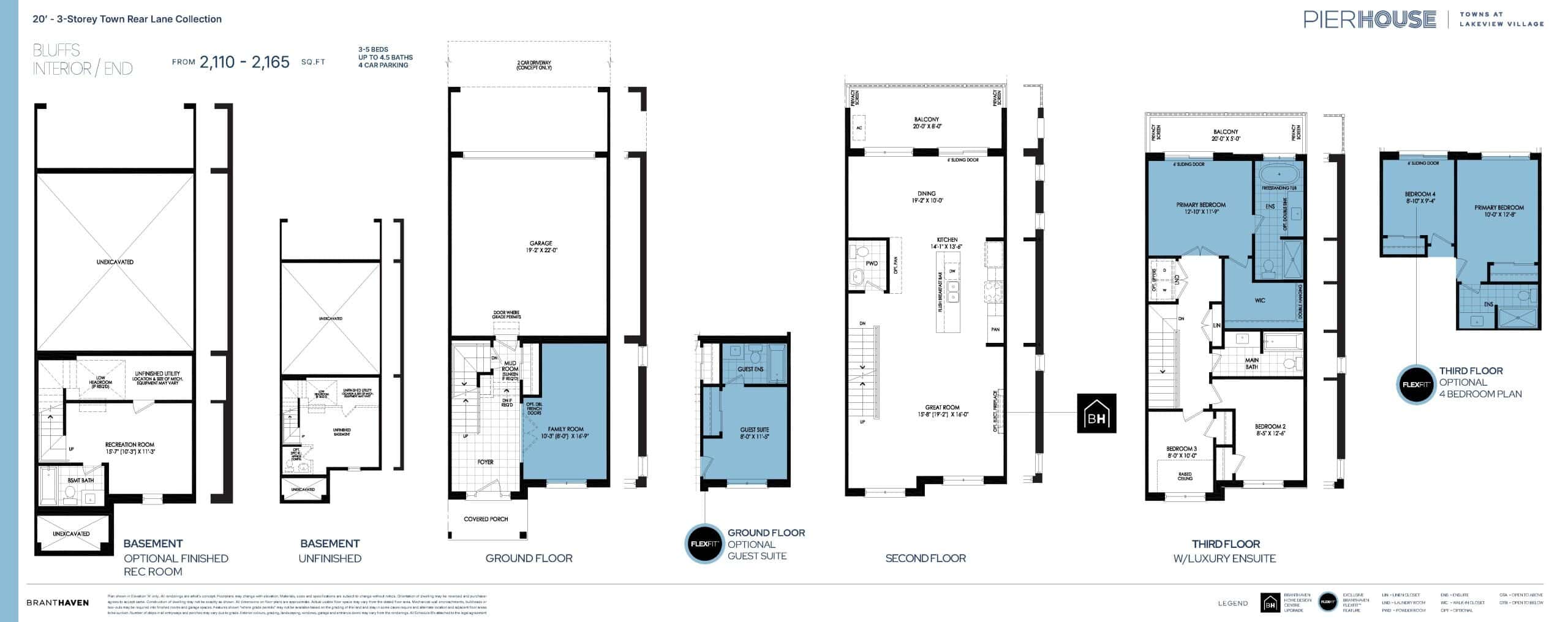 Bluffs floor plan