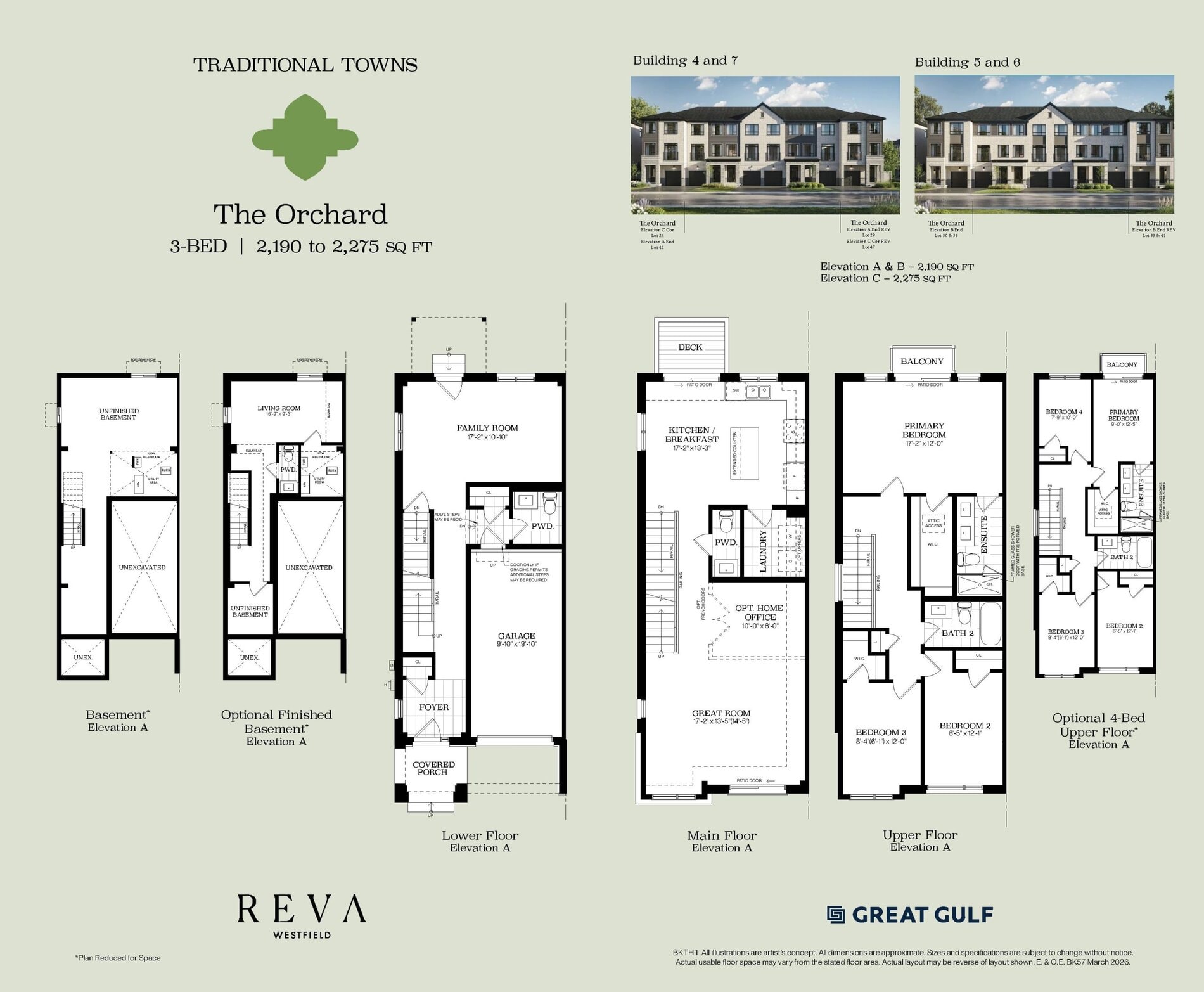 The Orchard floor plan