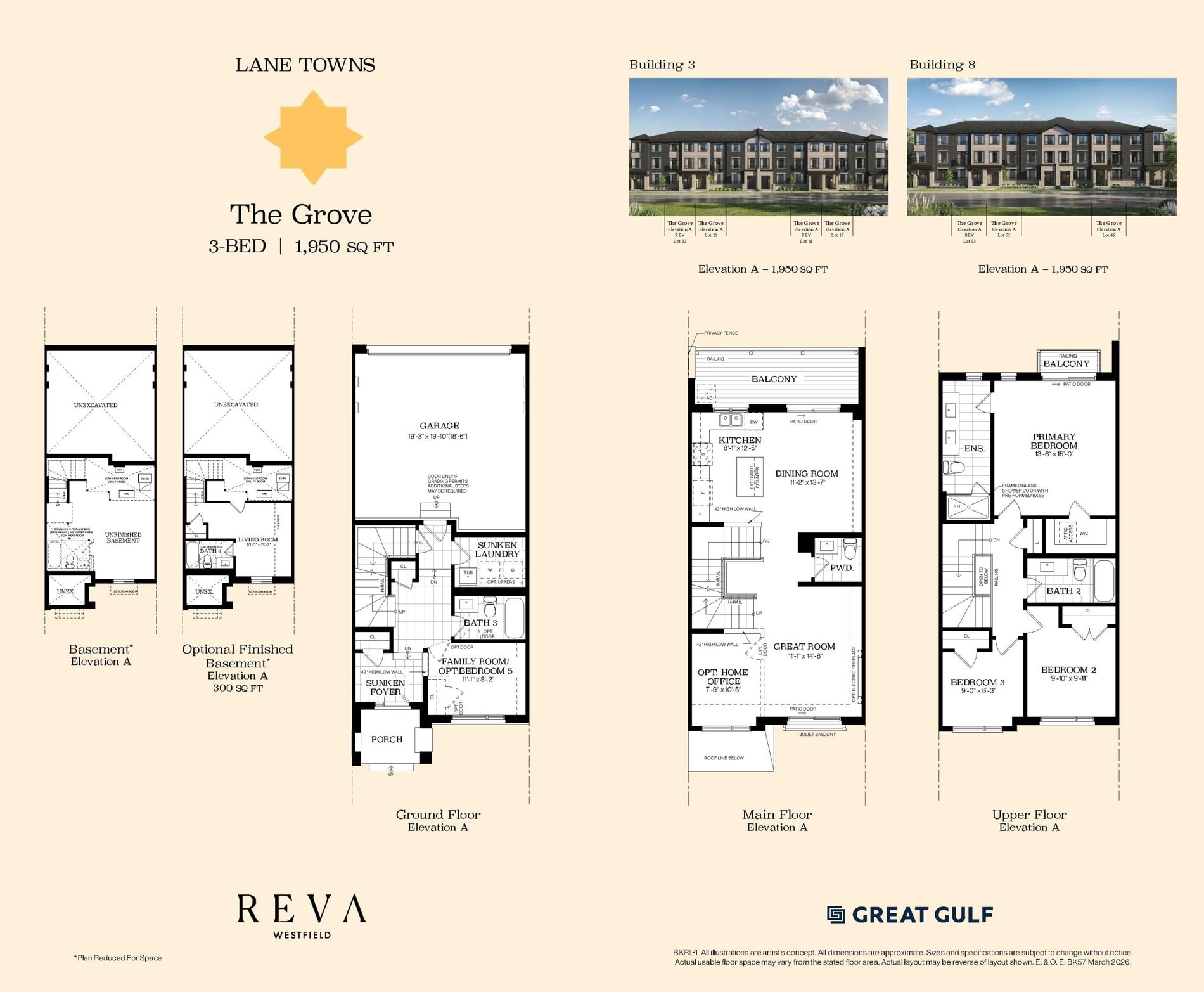 The Grove floor plan