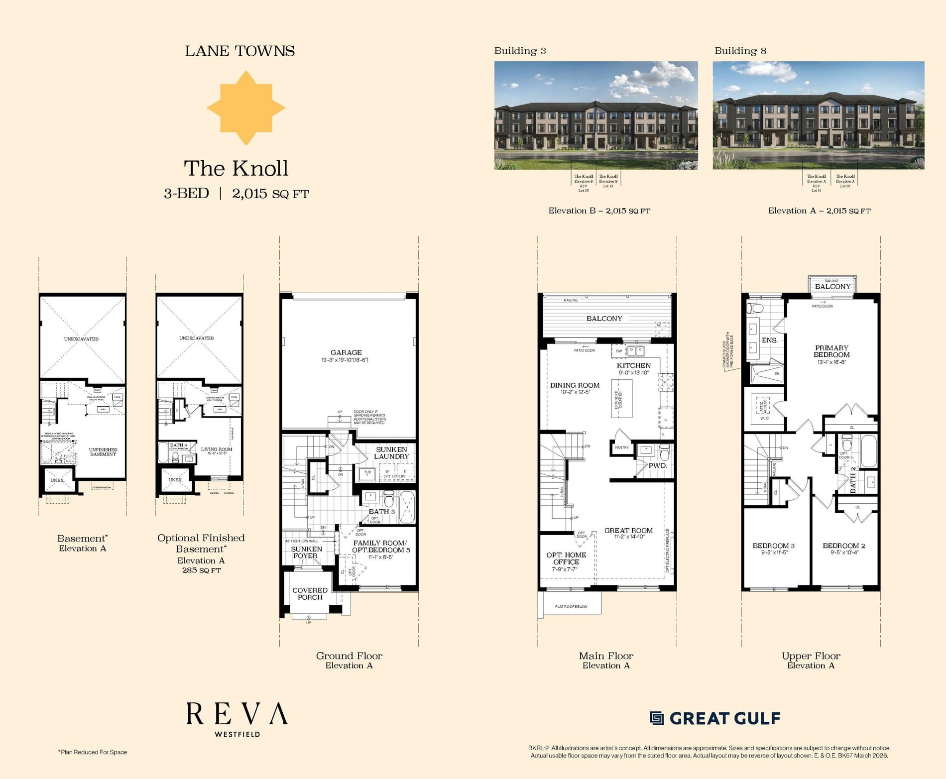 The Knoll floor plan