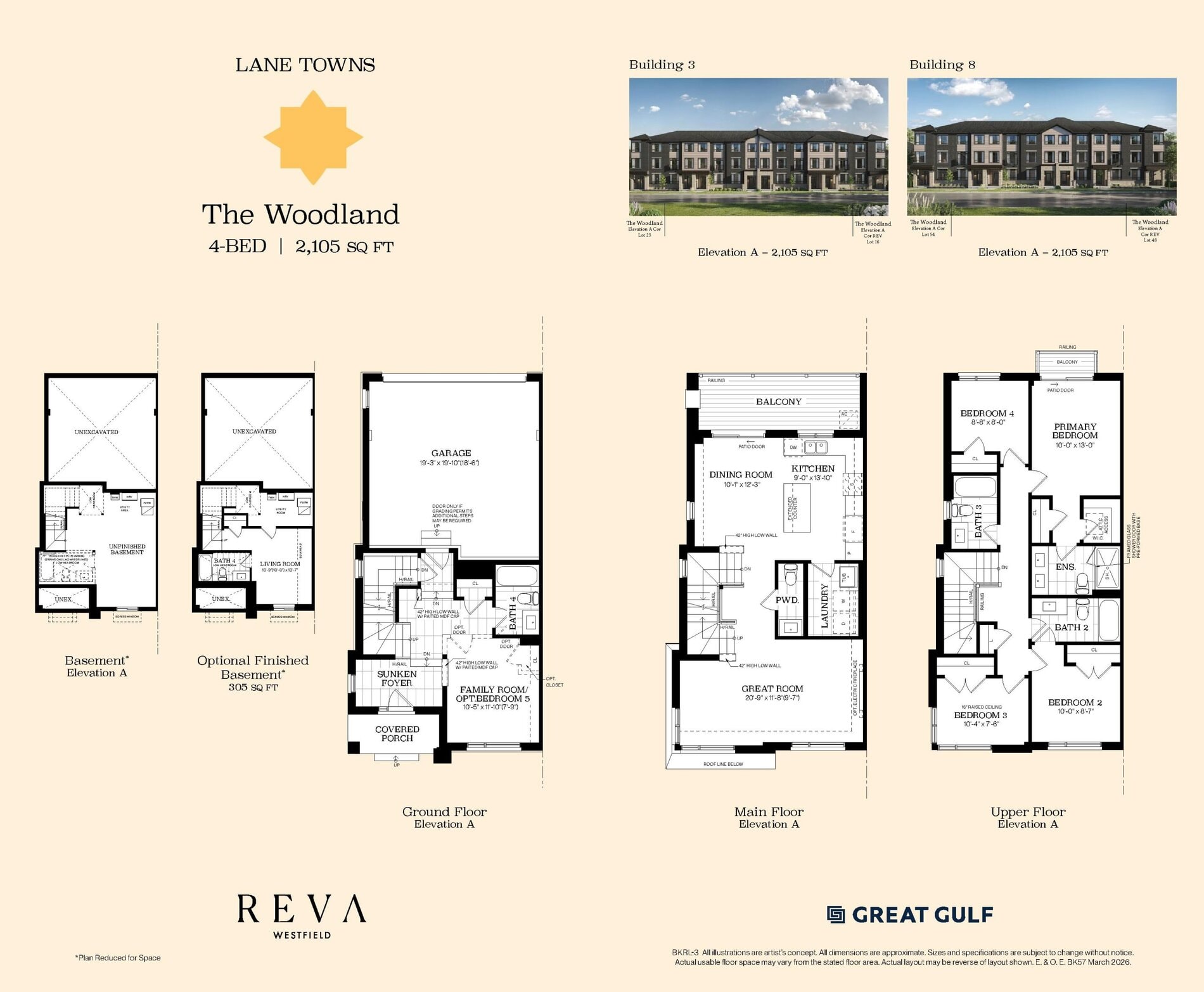 The Woodland floor plan