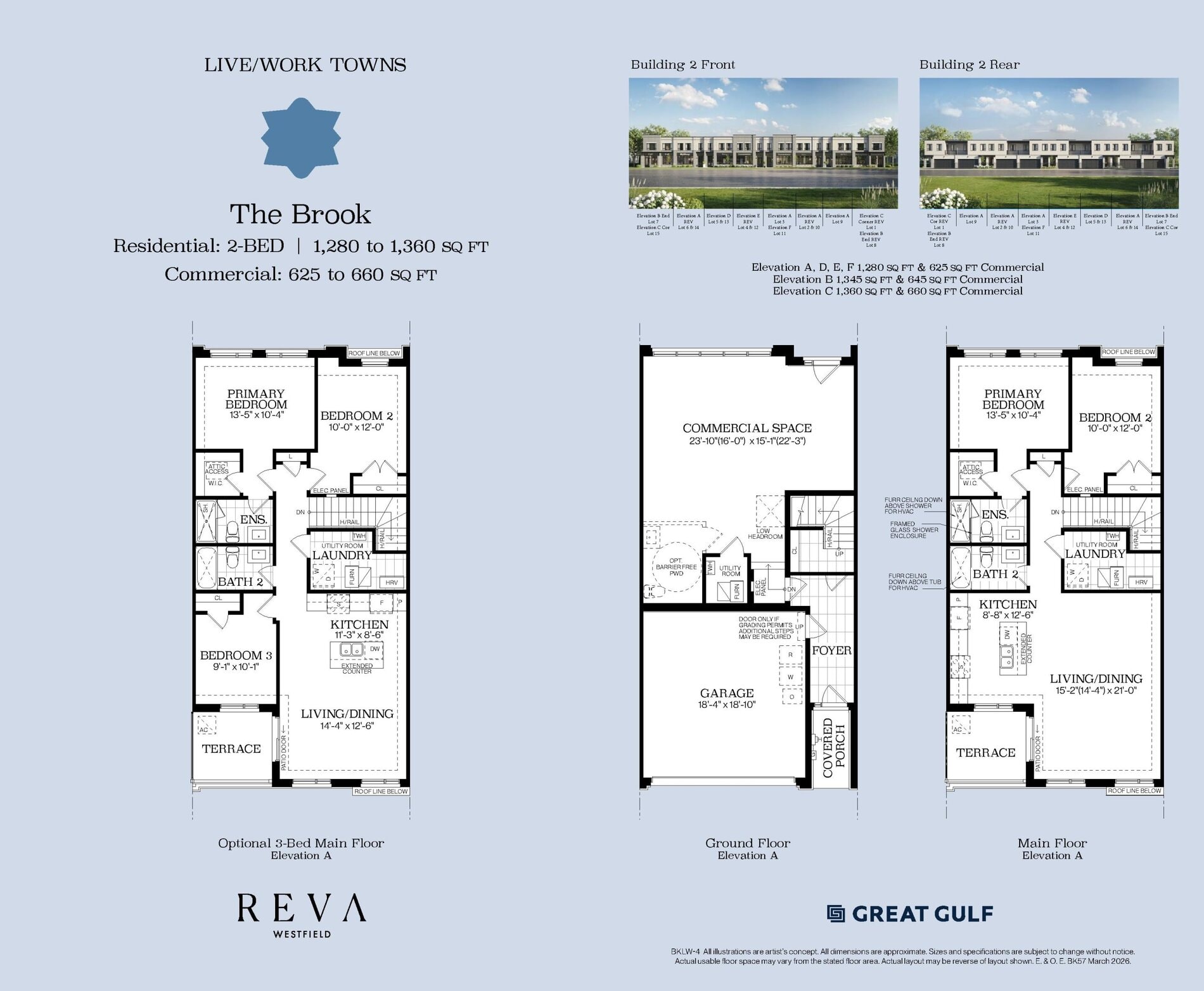 The Brook floor plan