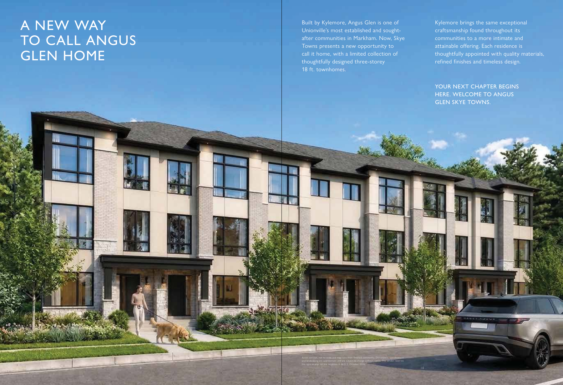 Angus Glen Skye Towns rendering 2
