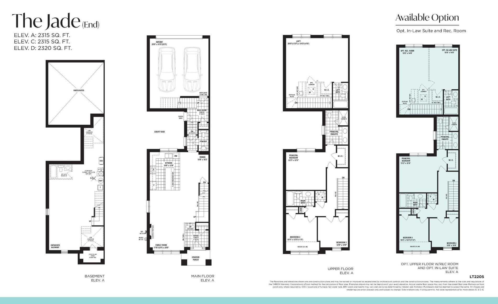 Unionglen by DECO Homes beds baths Studio floor plan