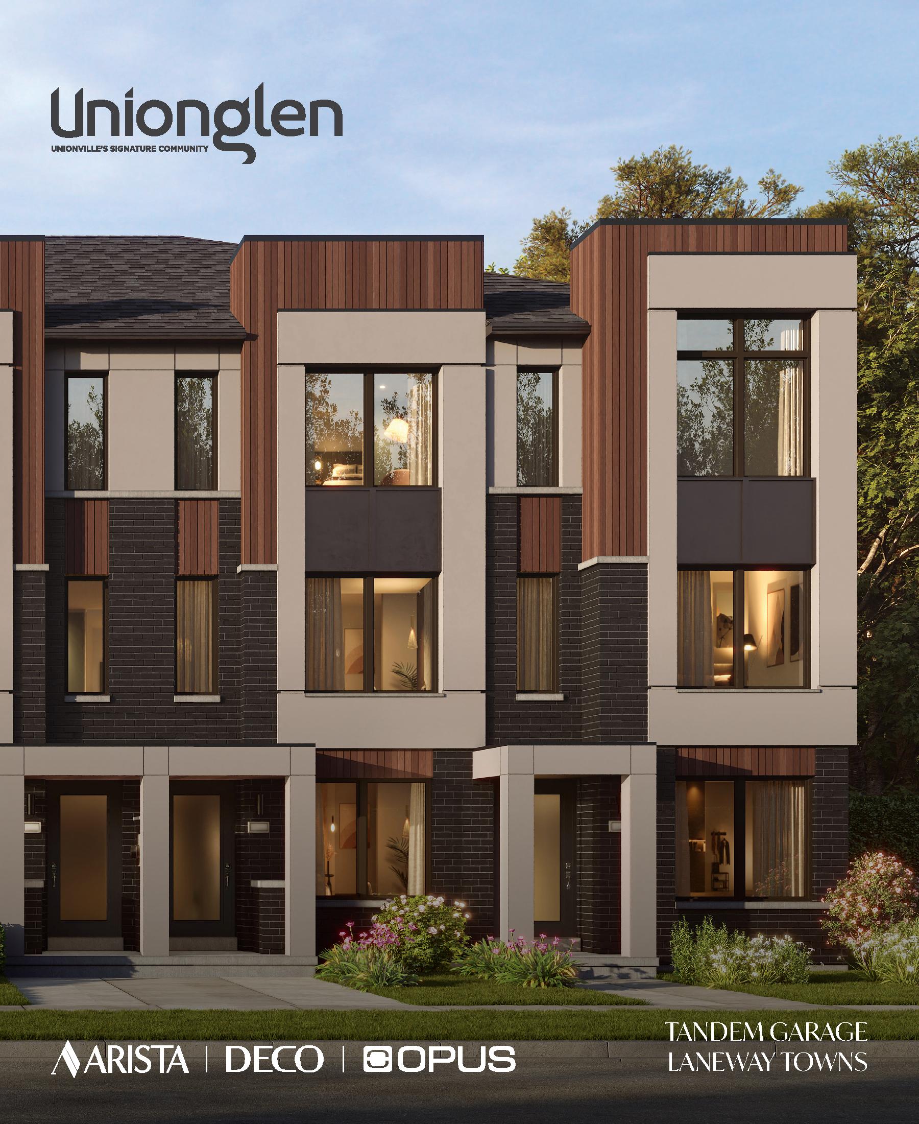Unionglen by DECO Homes beds baths Studio floor plan