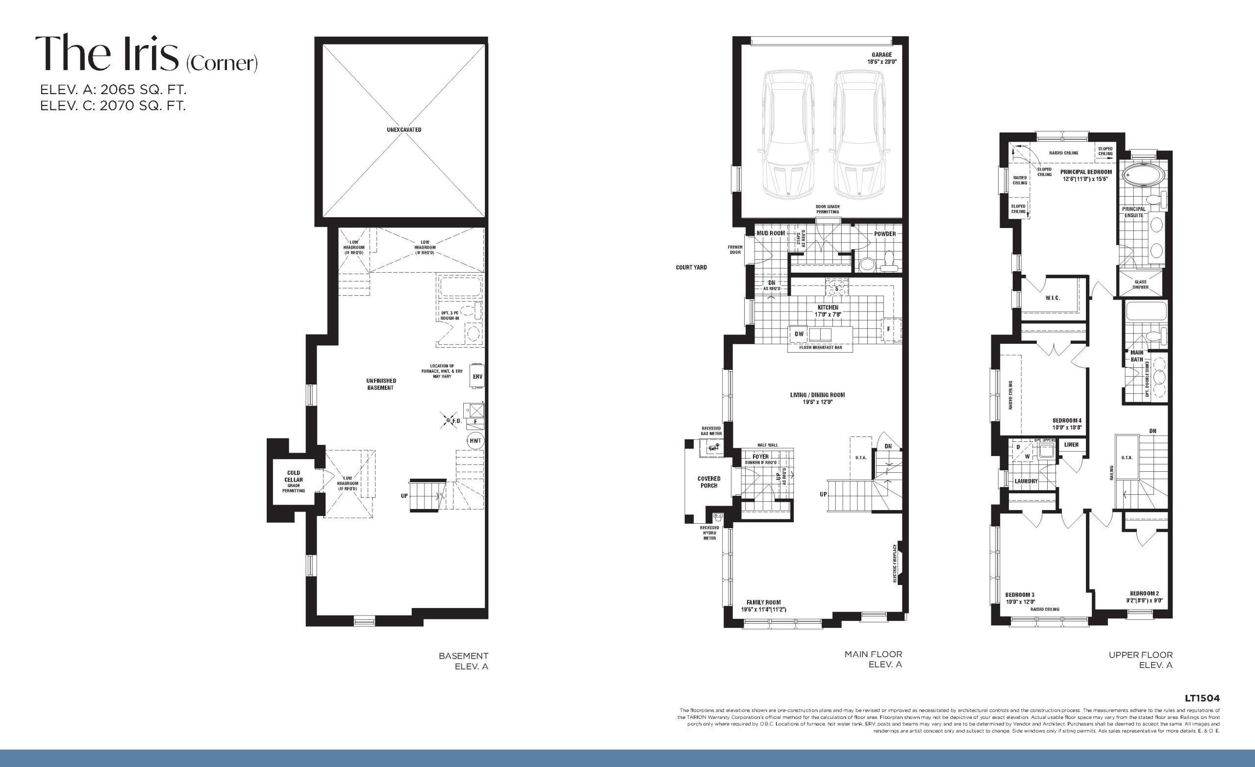 Unionglen by DECO Homes beds baths Studio floor plan