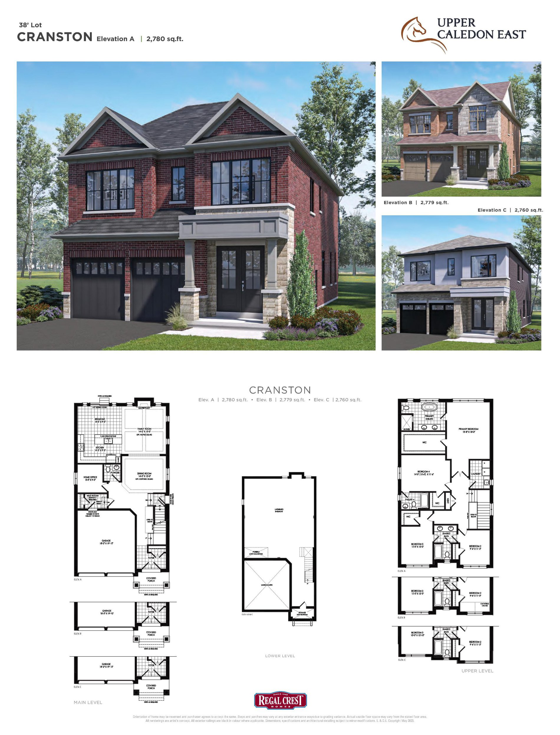 Cranston floor plan