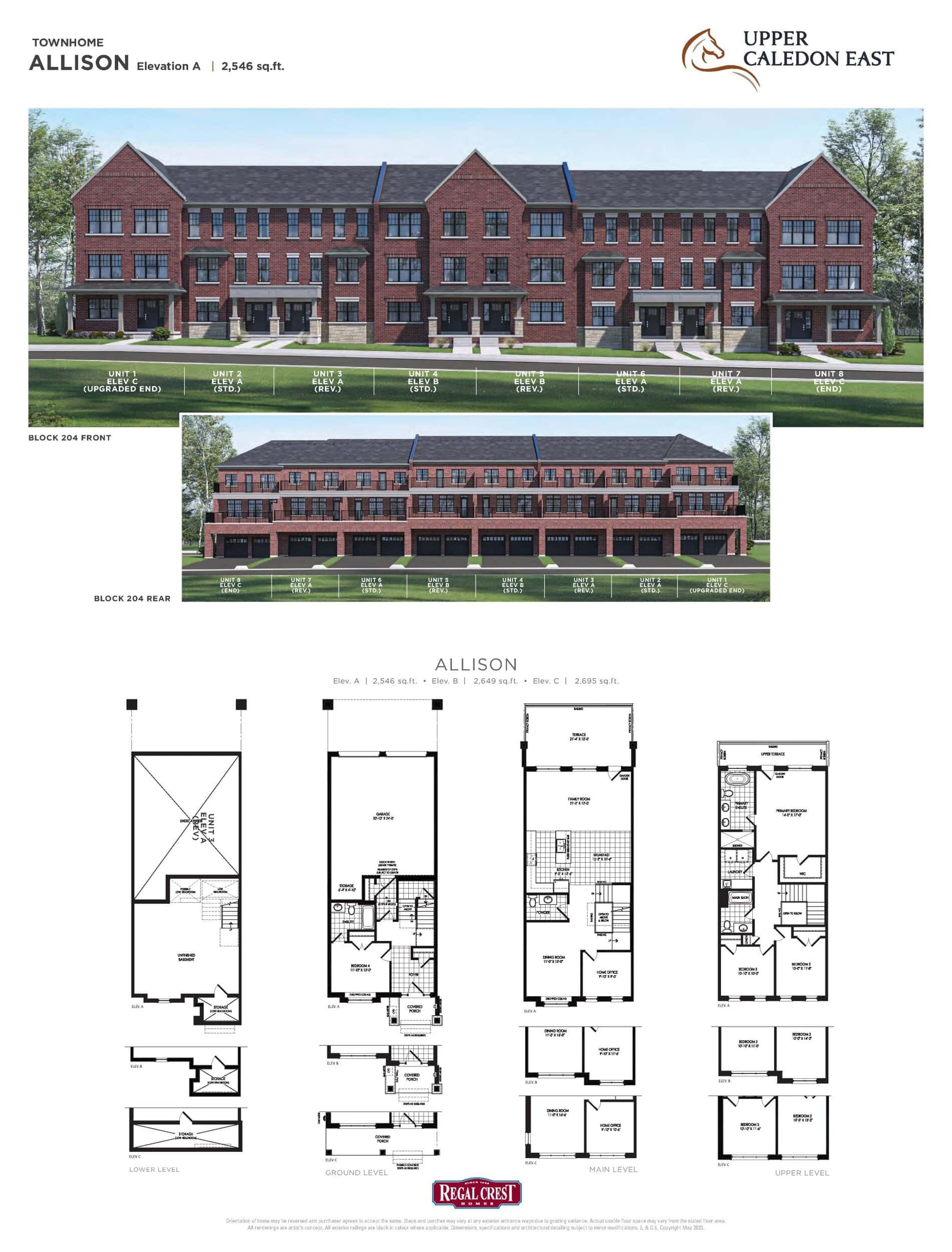 Allison floor plan