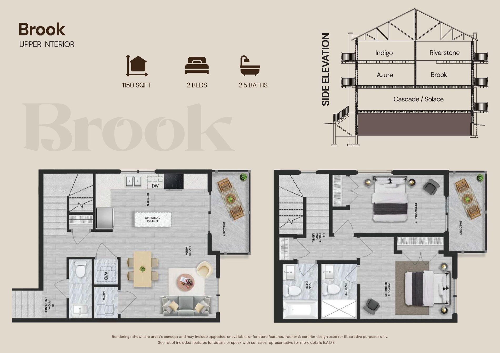 Brook floor plan
