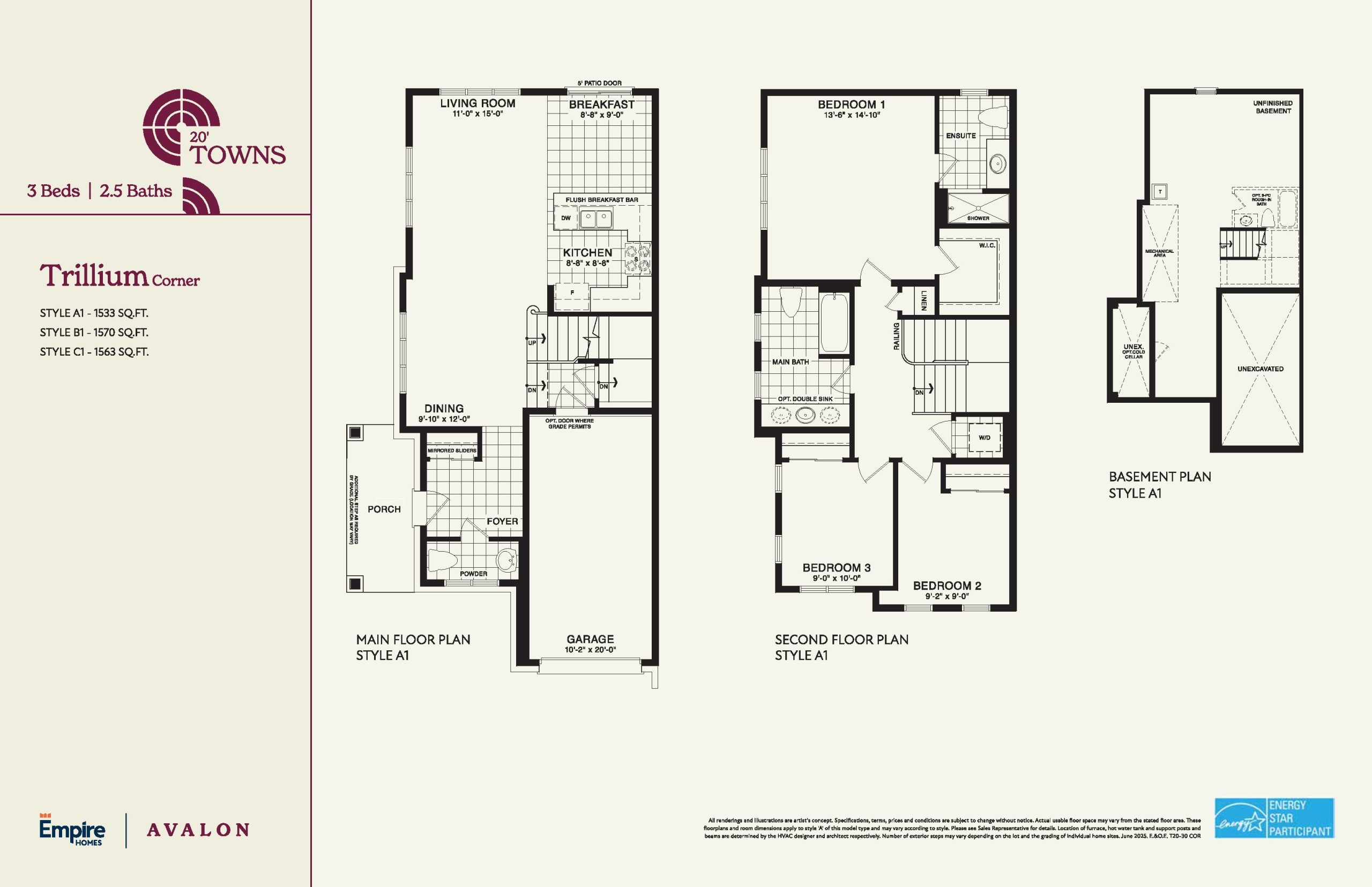 Trillium (Corner) floor plan
