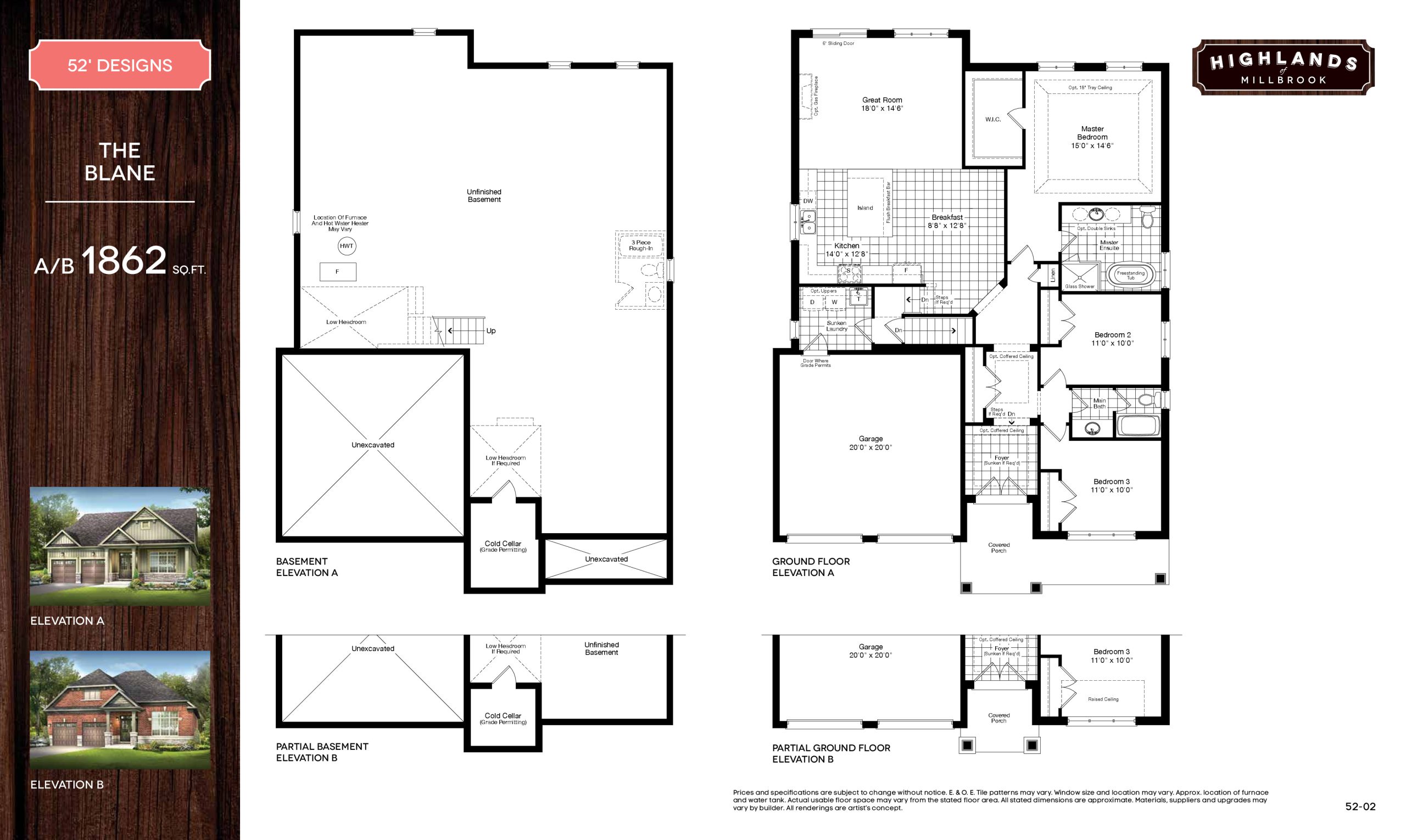 Fairfields at Highlands of Millbrook beds baths Studio floor plan