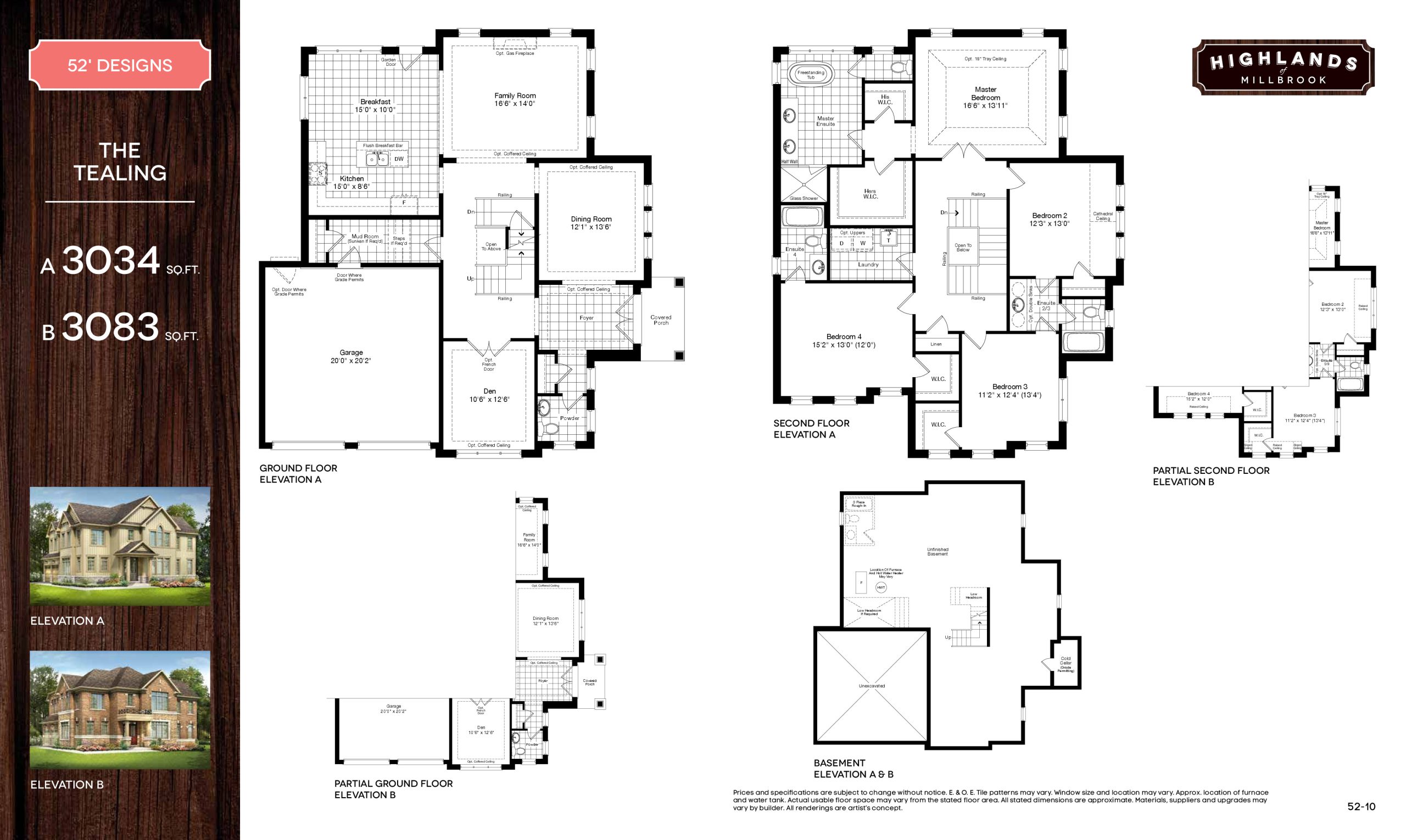 Fairfields at Highlands of Millbrook beds baths Studio floor plan