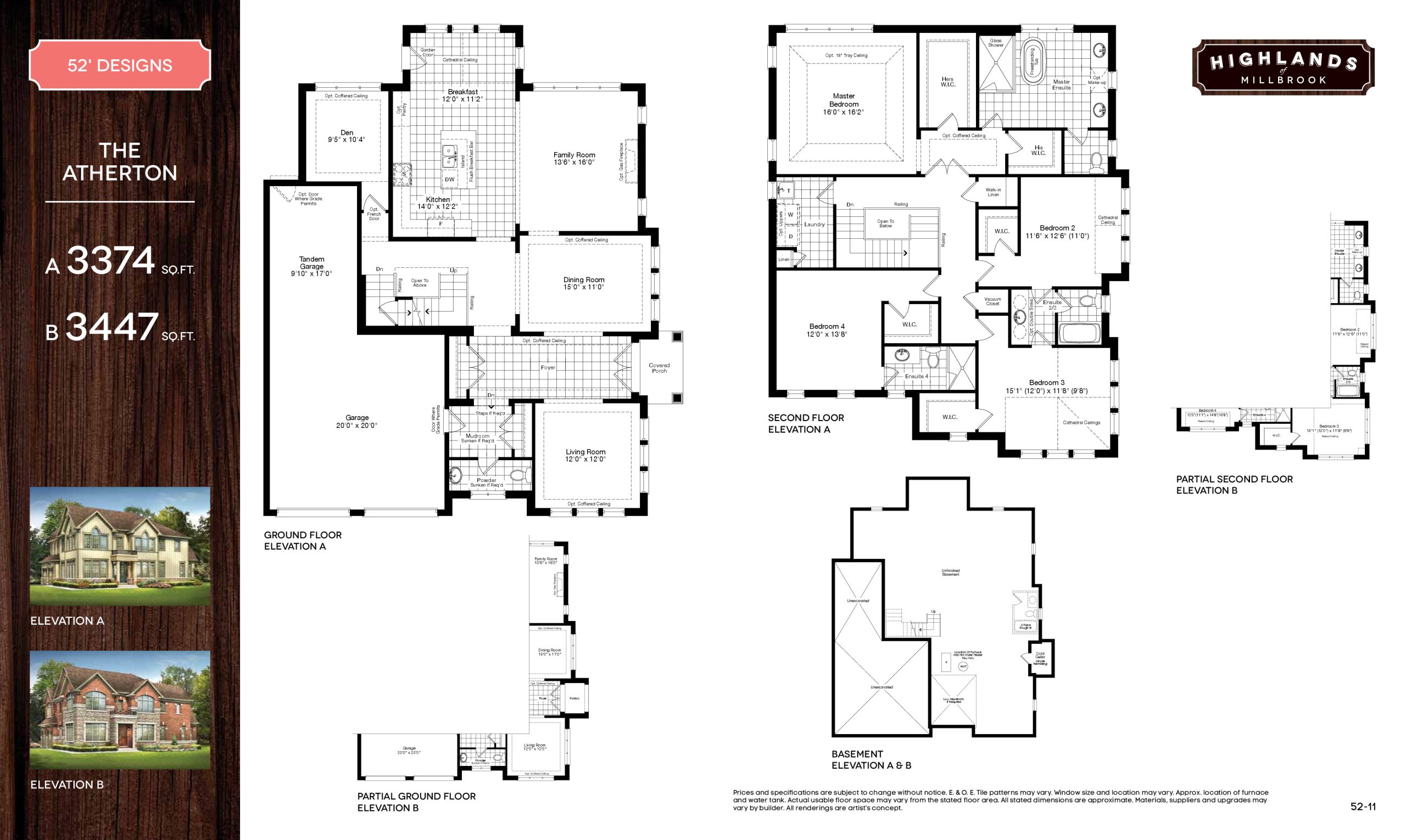 Fairfields at Highlands of Millbrook beds baths Studio floor plan