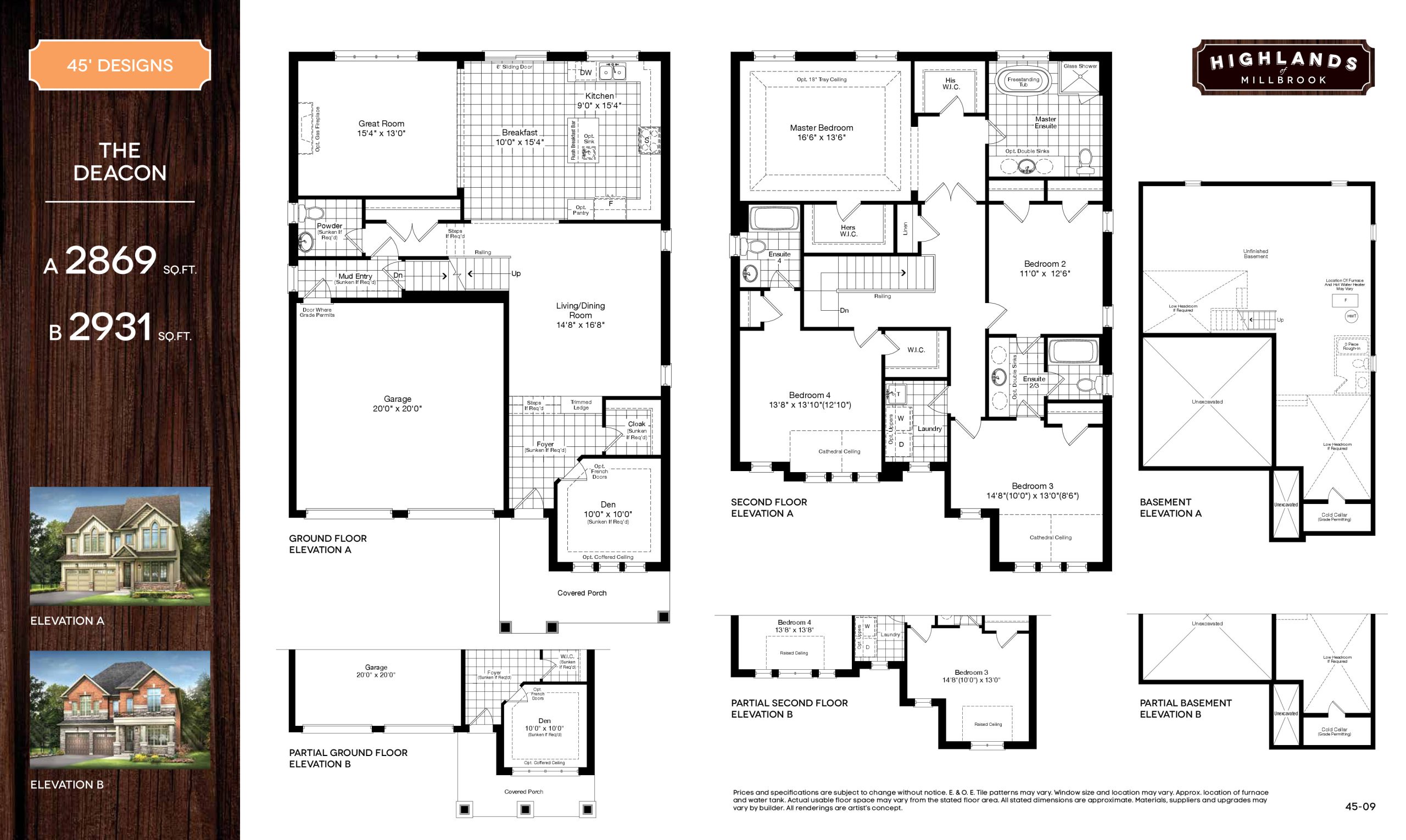 Fairfields at Highlands of Millbrook beds baths Studio floor plan