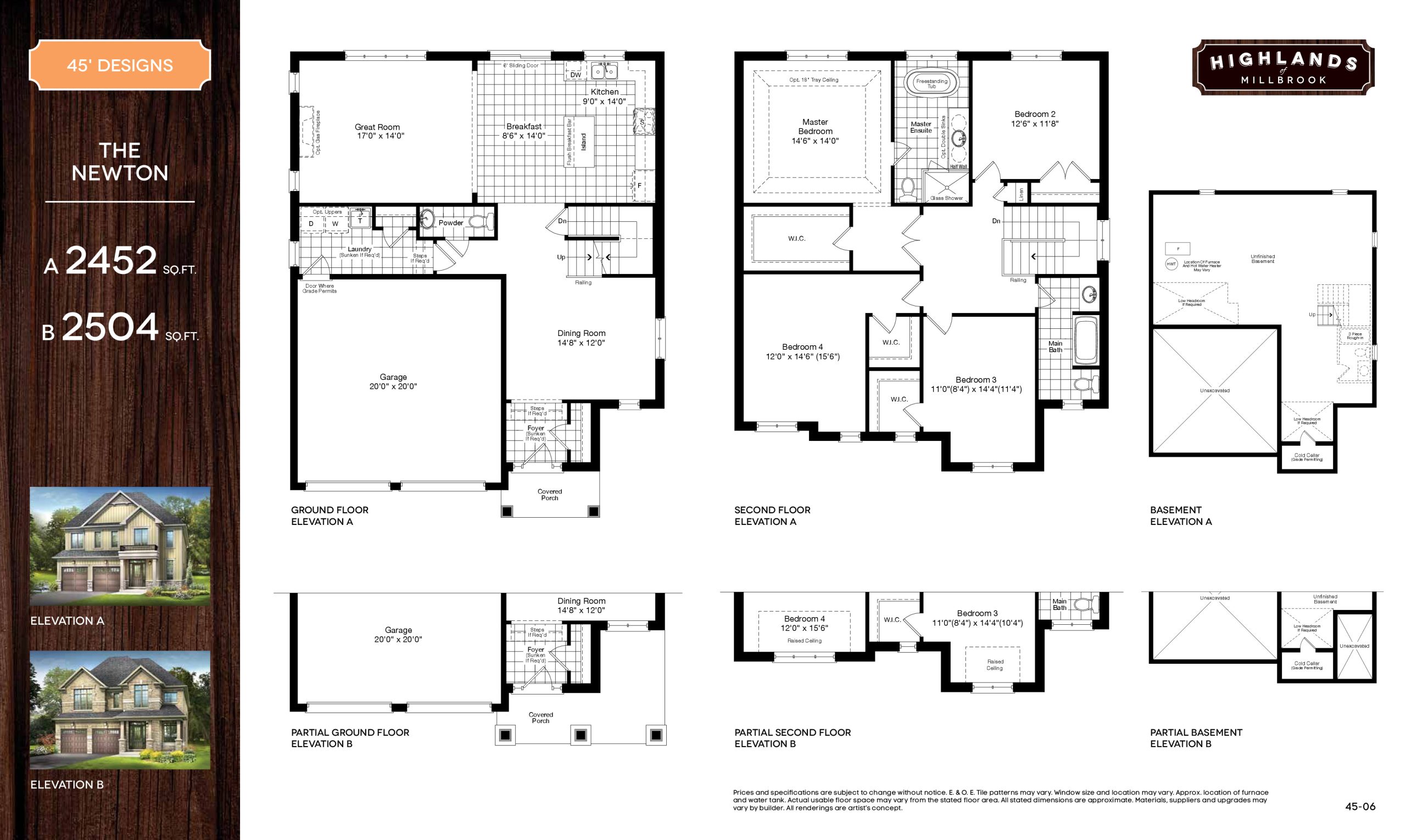 Fairfields at Highlands of Millbrook beds baths Studio floor plan