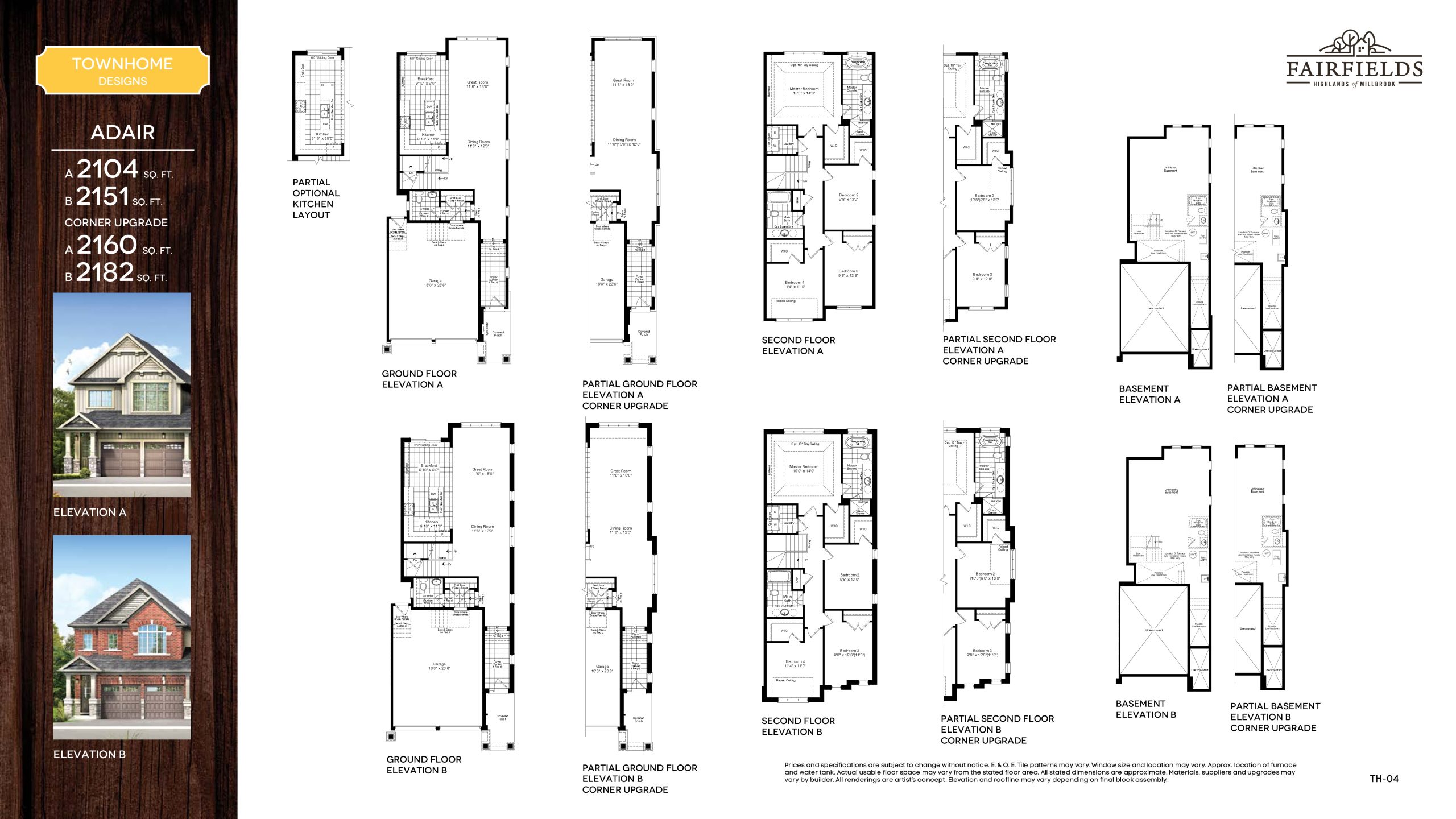 Fairfields at Highlands of Millbrook beds baths Studio floor plan