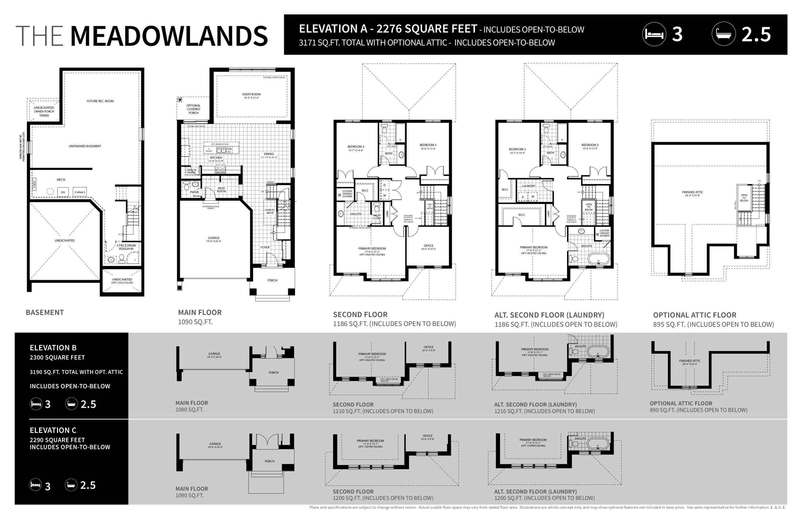 The Meadowlands floor plan