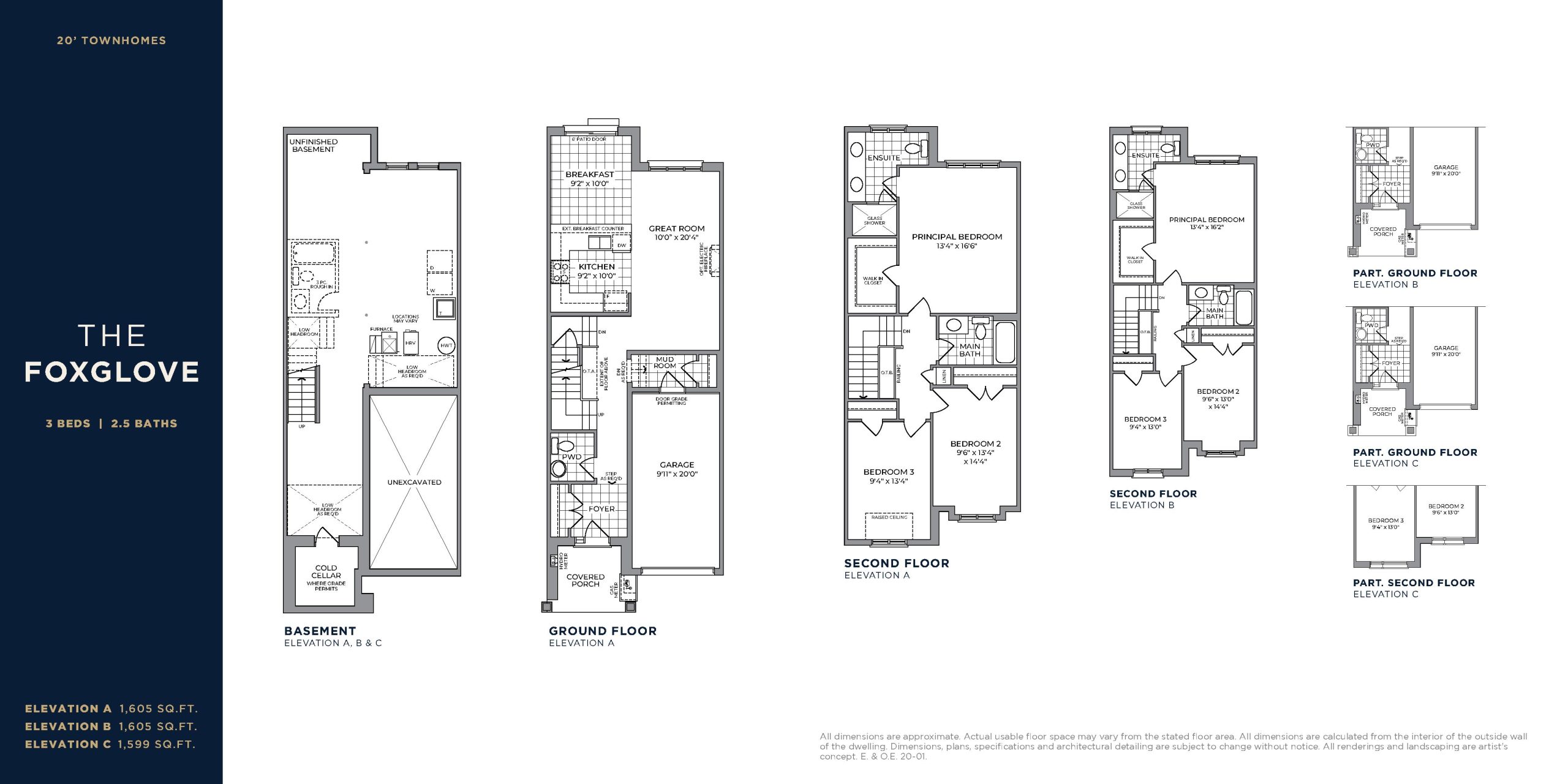 The Foxglove floor plan