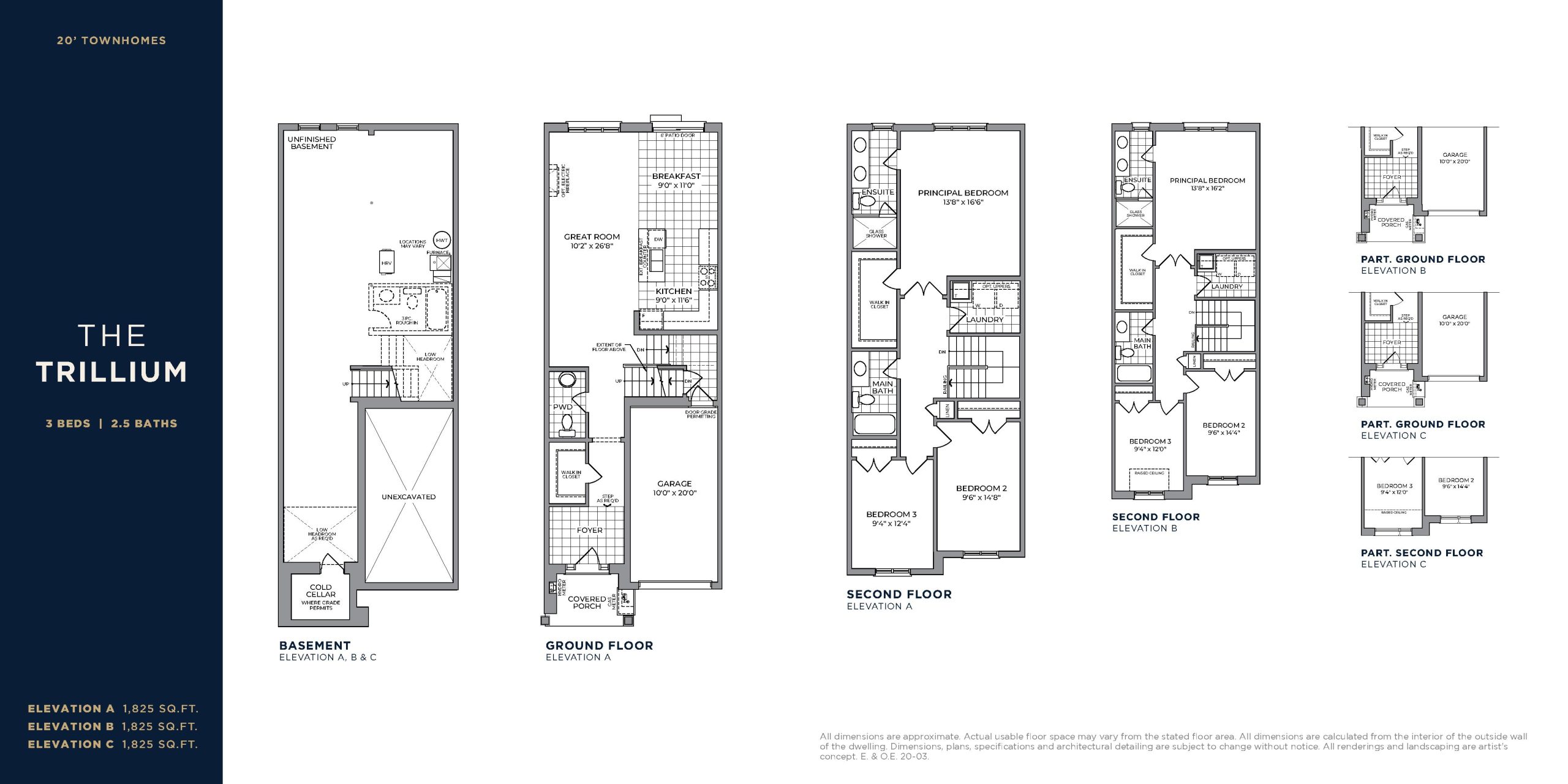 The Trillium floor plan