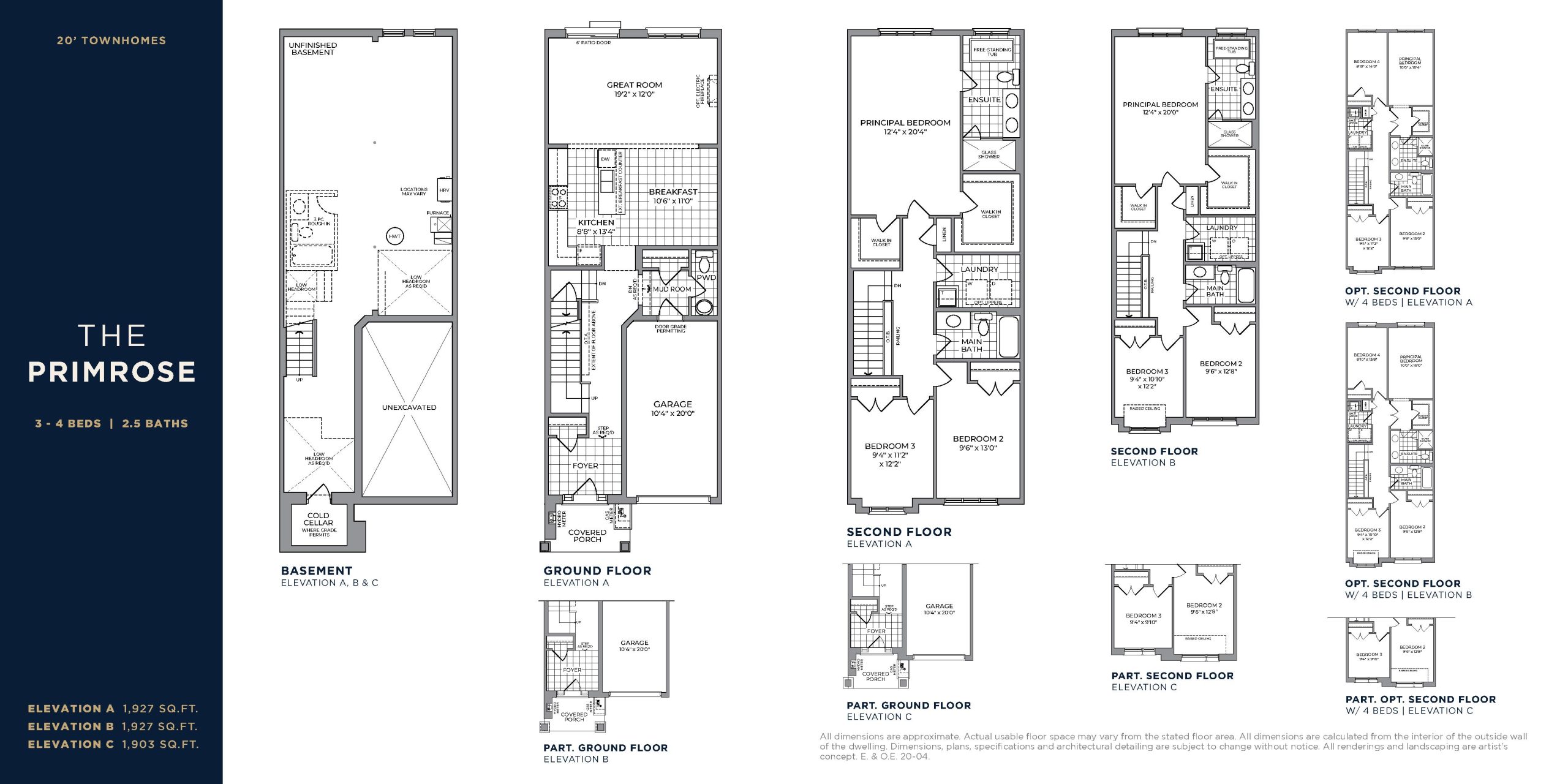 The Primrose floor plan