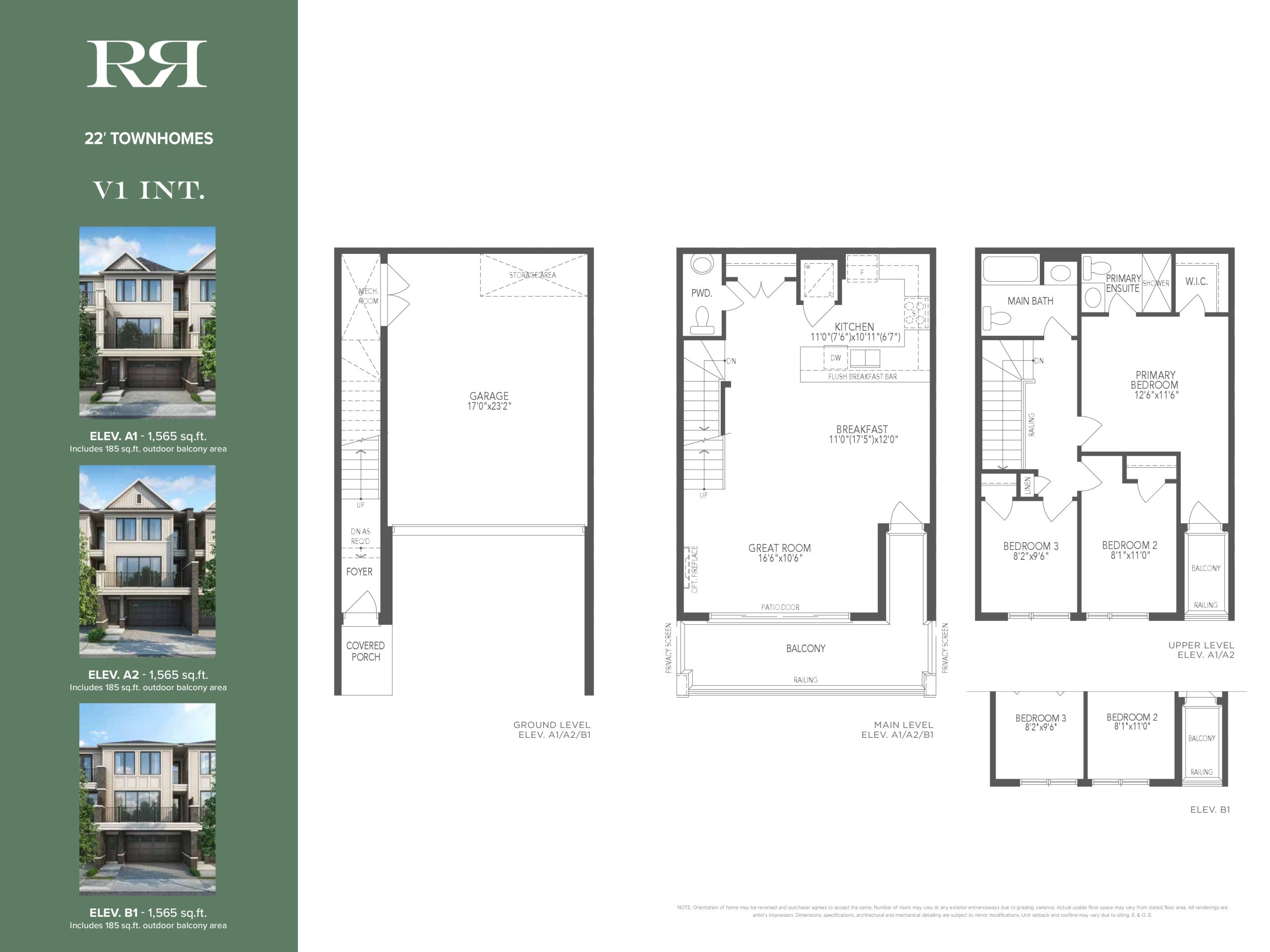 V1 Int floor plan