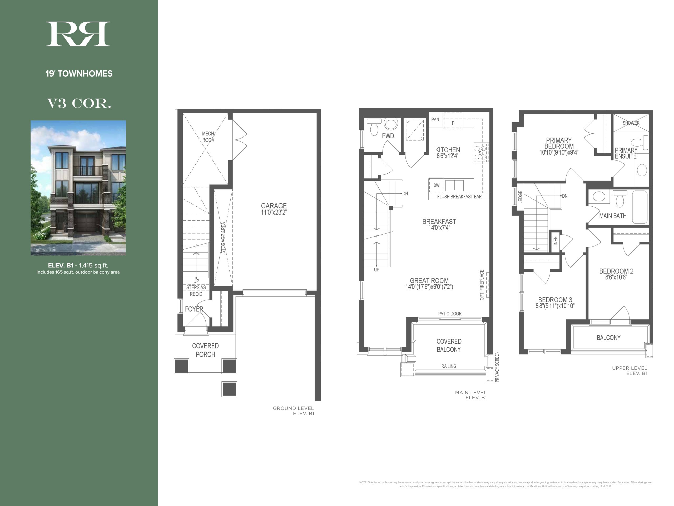 V3 Cor floor plan