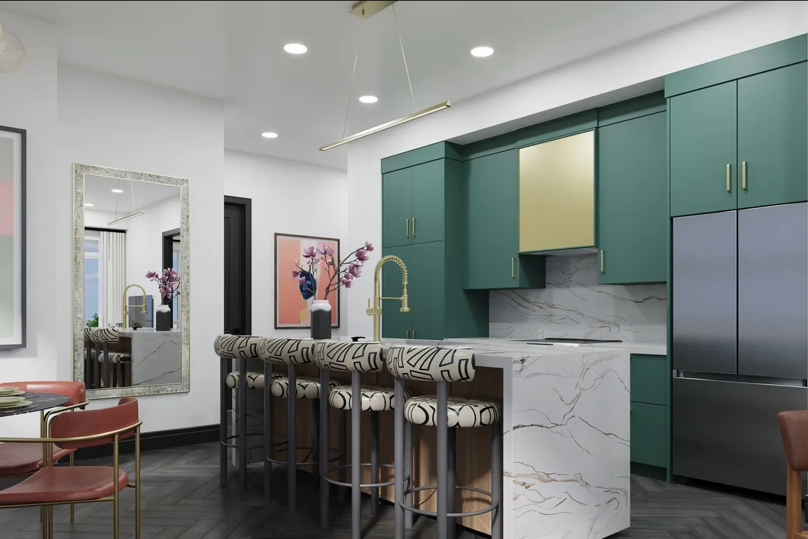 Quesnay at Currie in Calgary — rendering 11
