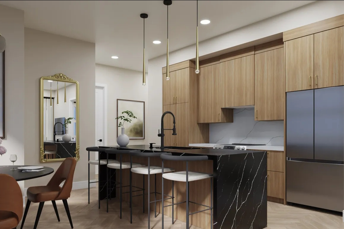 Quesnay at Currie in Calgary — rendering 14