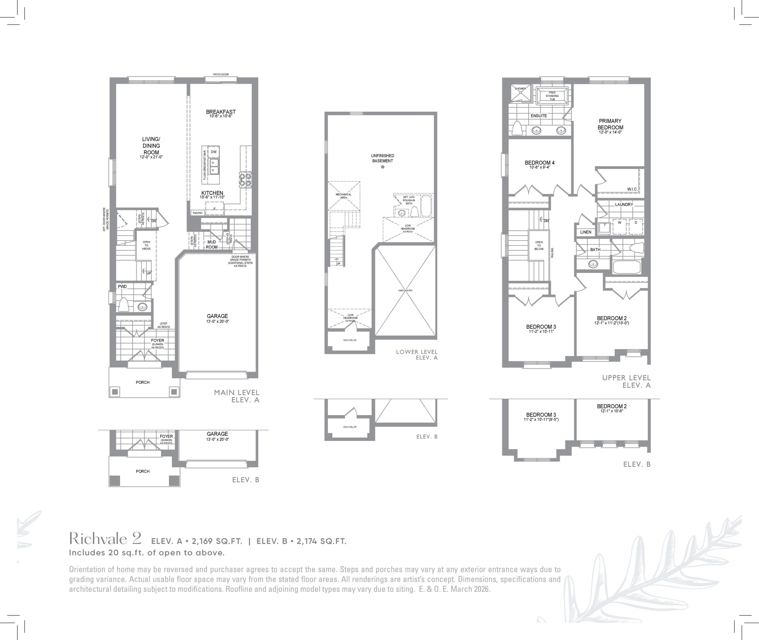 Richvale 2 floor plan