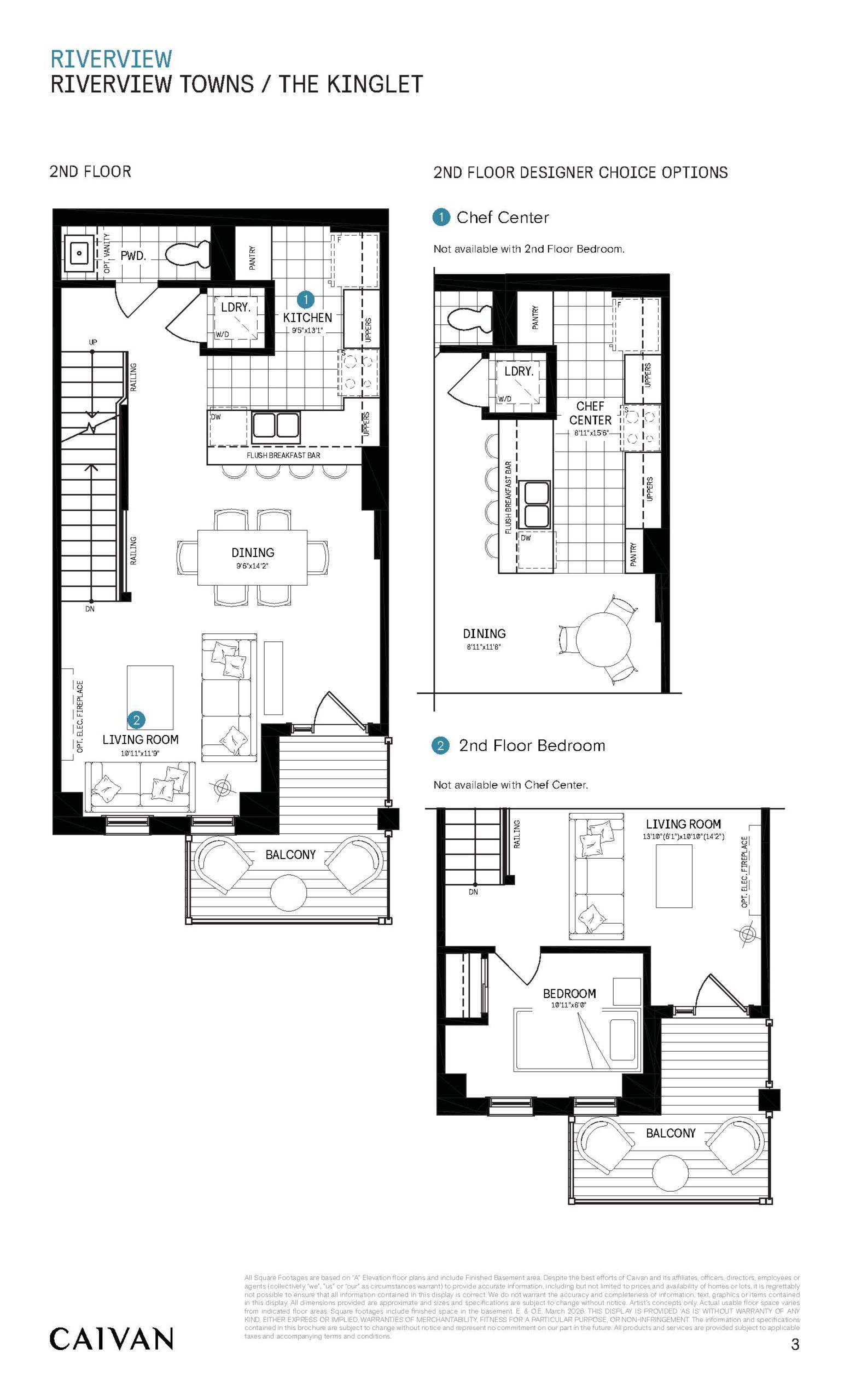 The Kinglet (Advantage Townhomes) floor plan